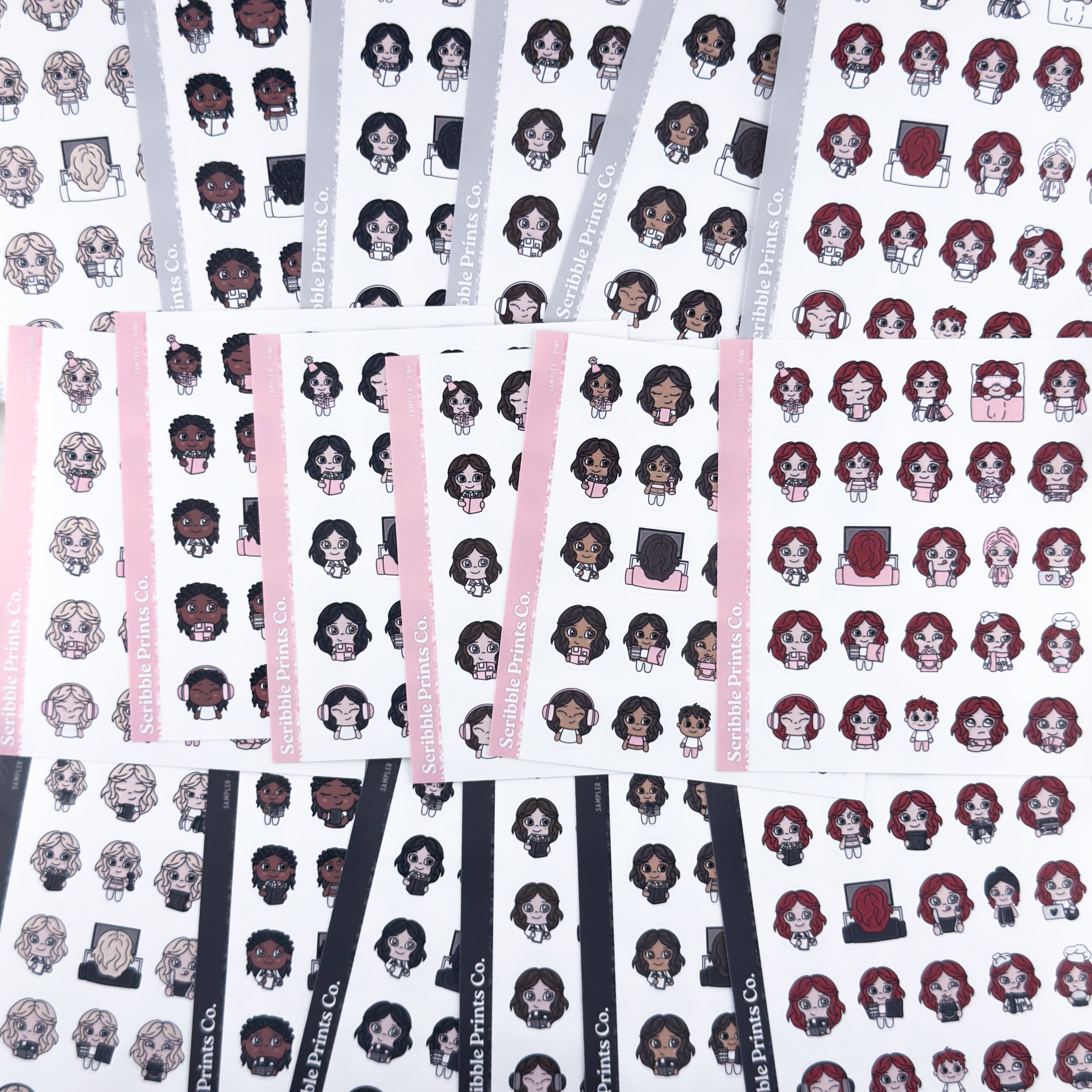 Scribbler Character Samplers