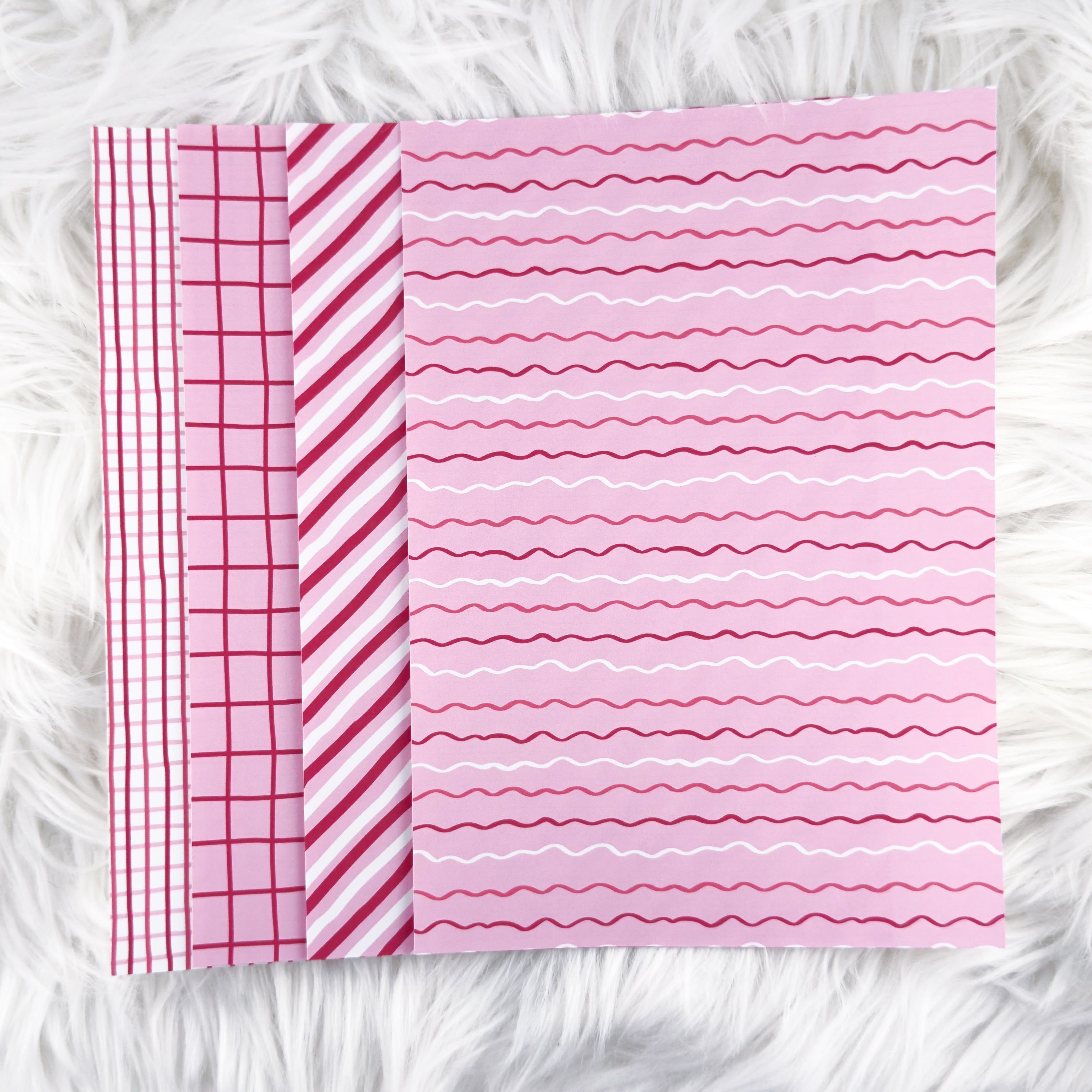 XOXO - A5 Matte Sticker Paper (Set of 4)