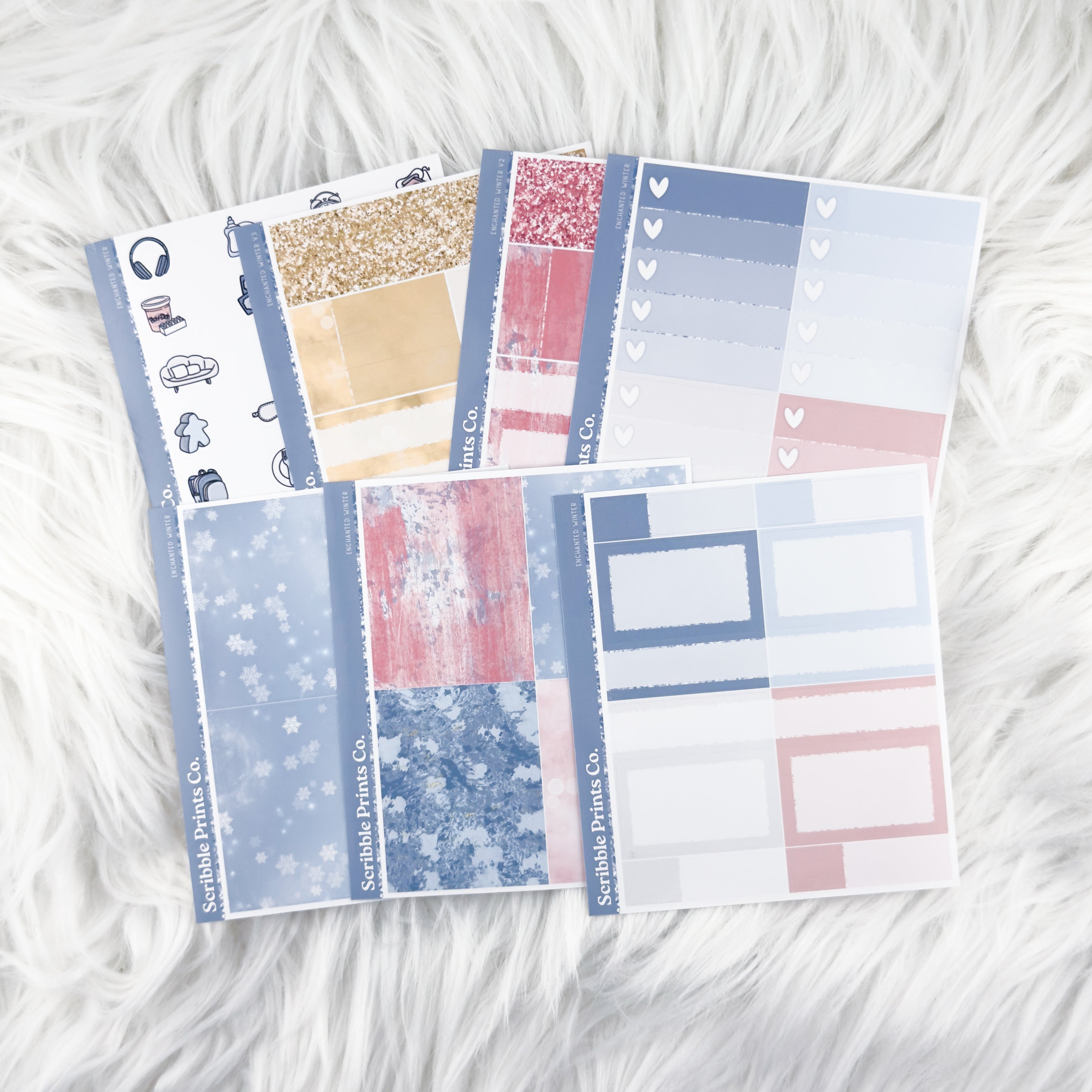 Enchanted Winter – Glossy Weekly Kit Add-Ons