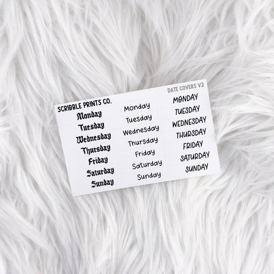 Date Covers V2