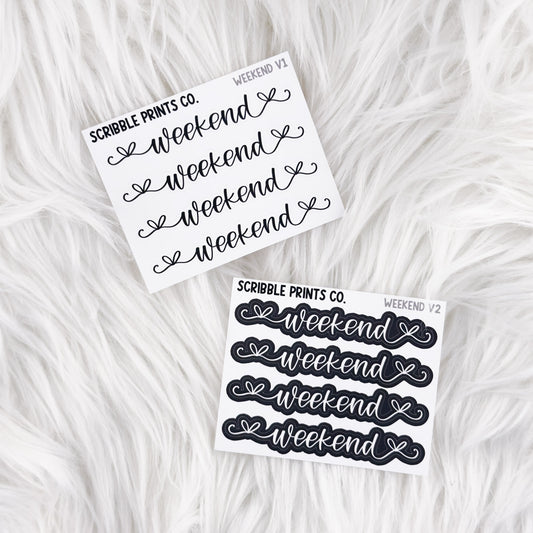 Weekend Banners