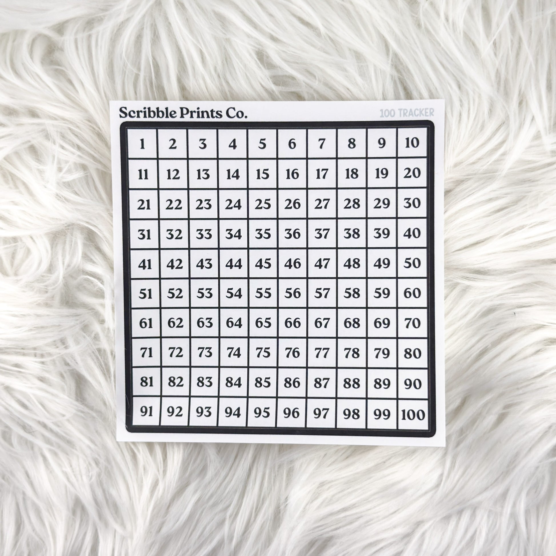 100 Tracker // Matte Reading Journal Stickers