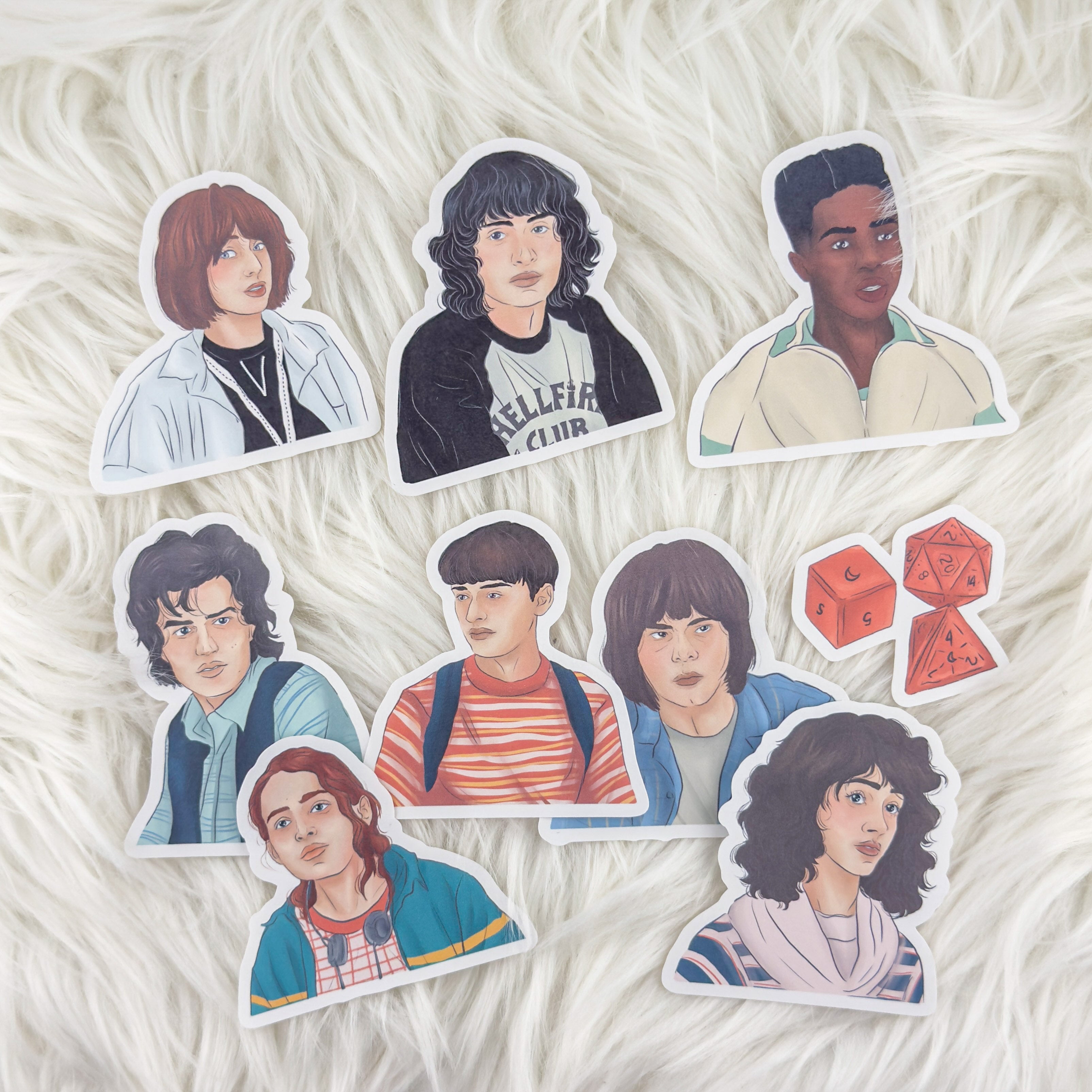 Hawkins Bundle V1 // Matte Journal Stickers