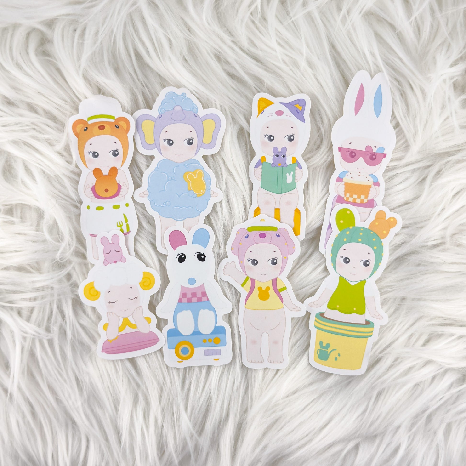 Home Sweet Home Angels – Journal Deco Set // Matte Stickers