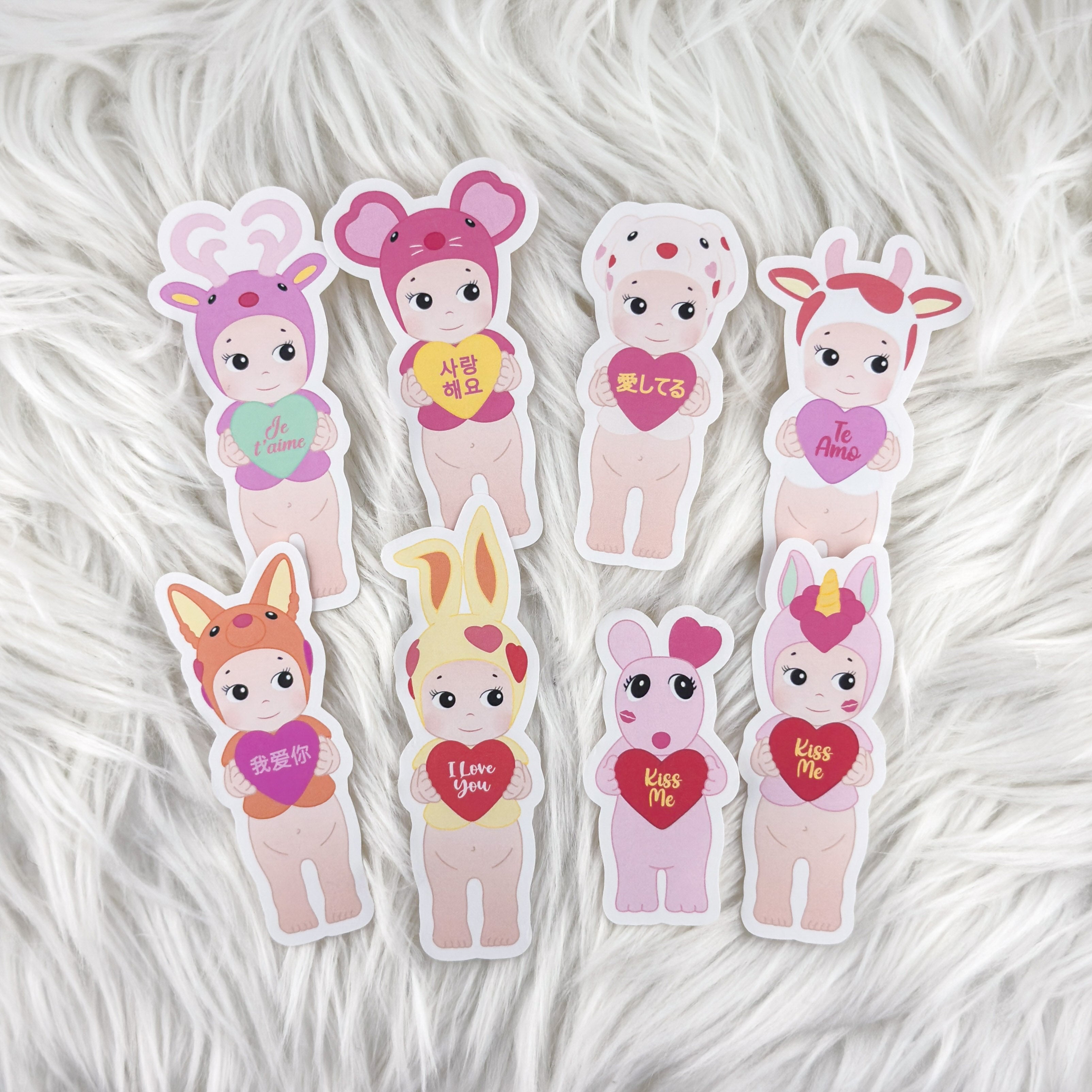 Message Love - Angel Bundle // Matte Journal Stickers