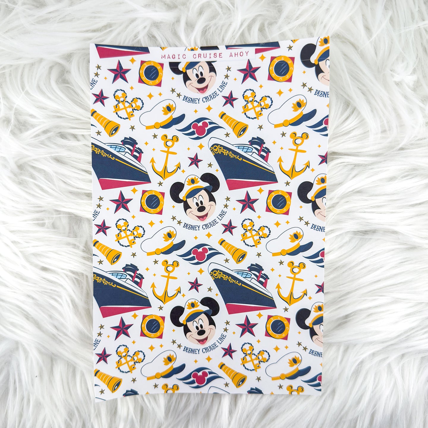 Magic Cruise Ahoy - A5 Matte Sticker Paper