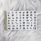 Custom Color Planner Stickers