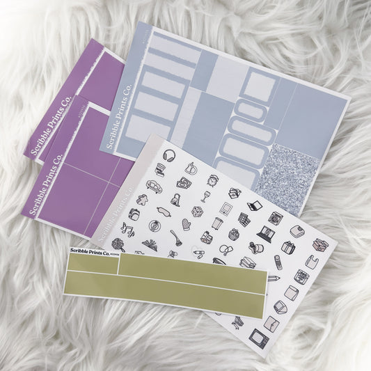 Custom Color Planner Stickers