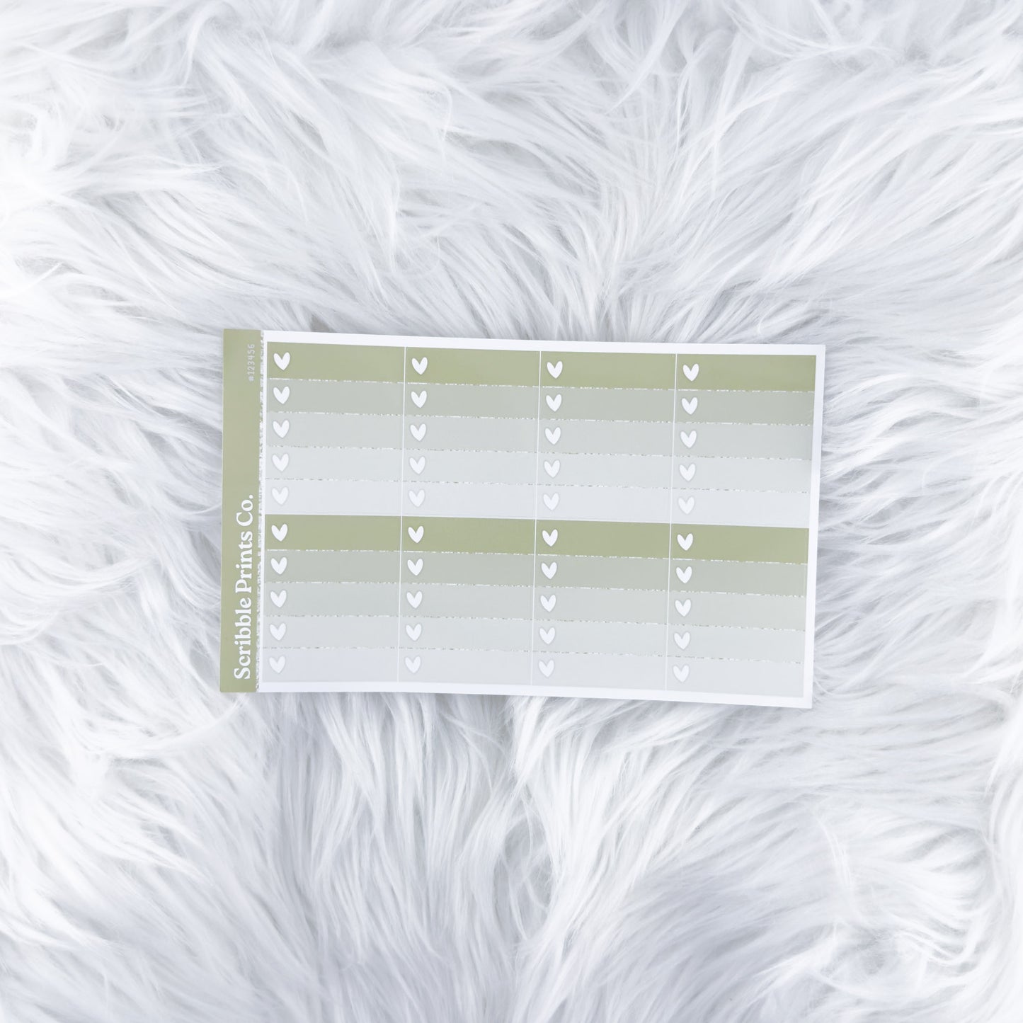 Custom Color Planner Stickers