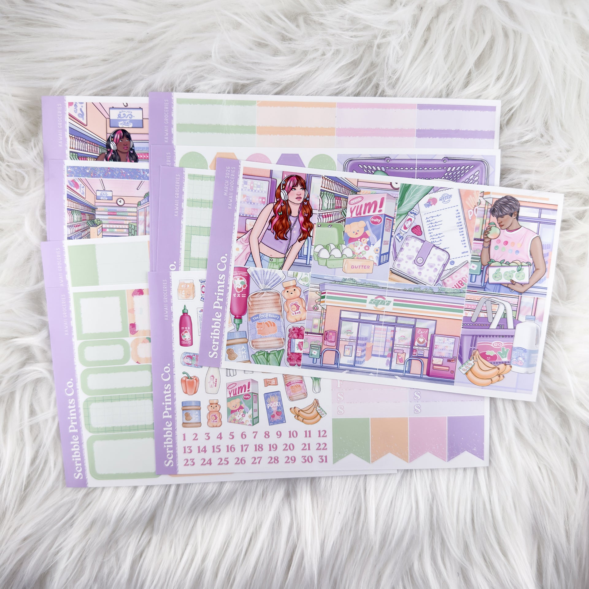 Weekly Planner Stickers - SPC Sticker Club