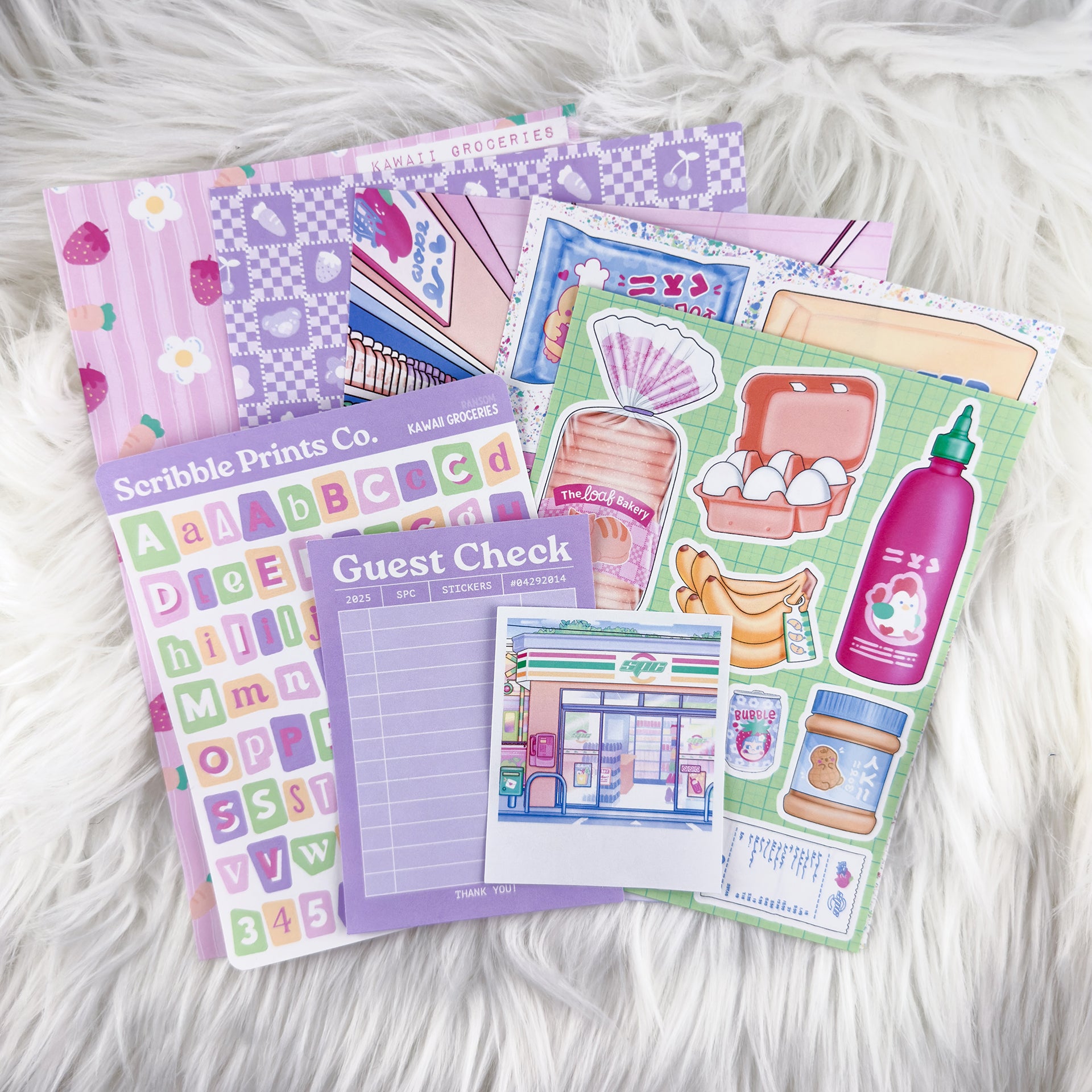 Junk Journal Collage - SPC Sticker Club