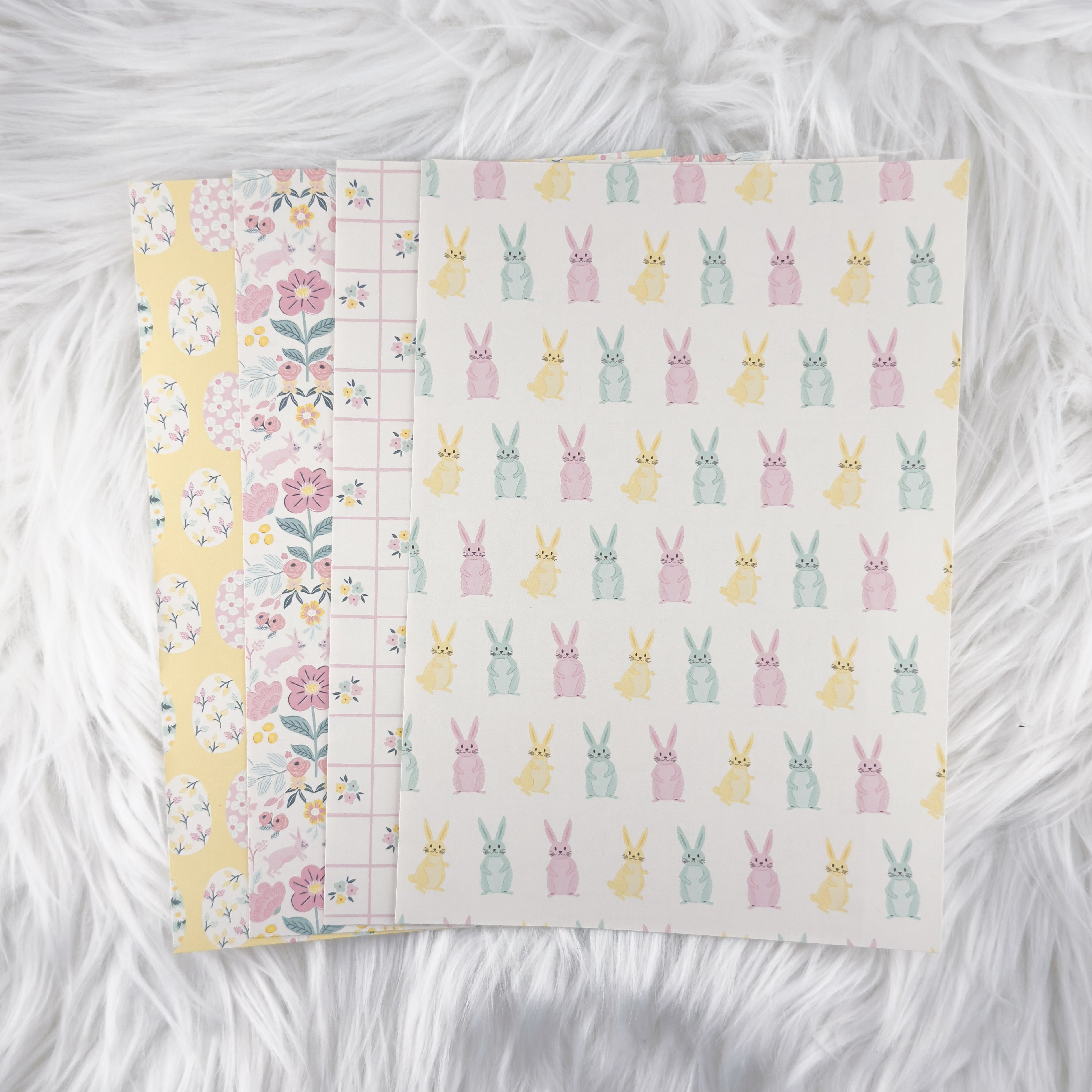 Egg Hunt - A5 Matte Sticker Paper (Set of 4)