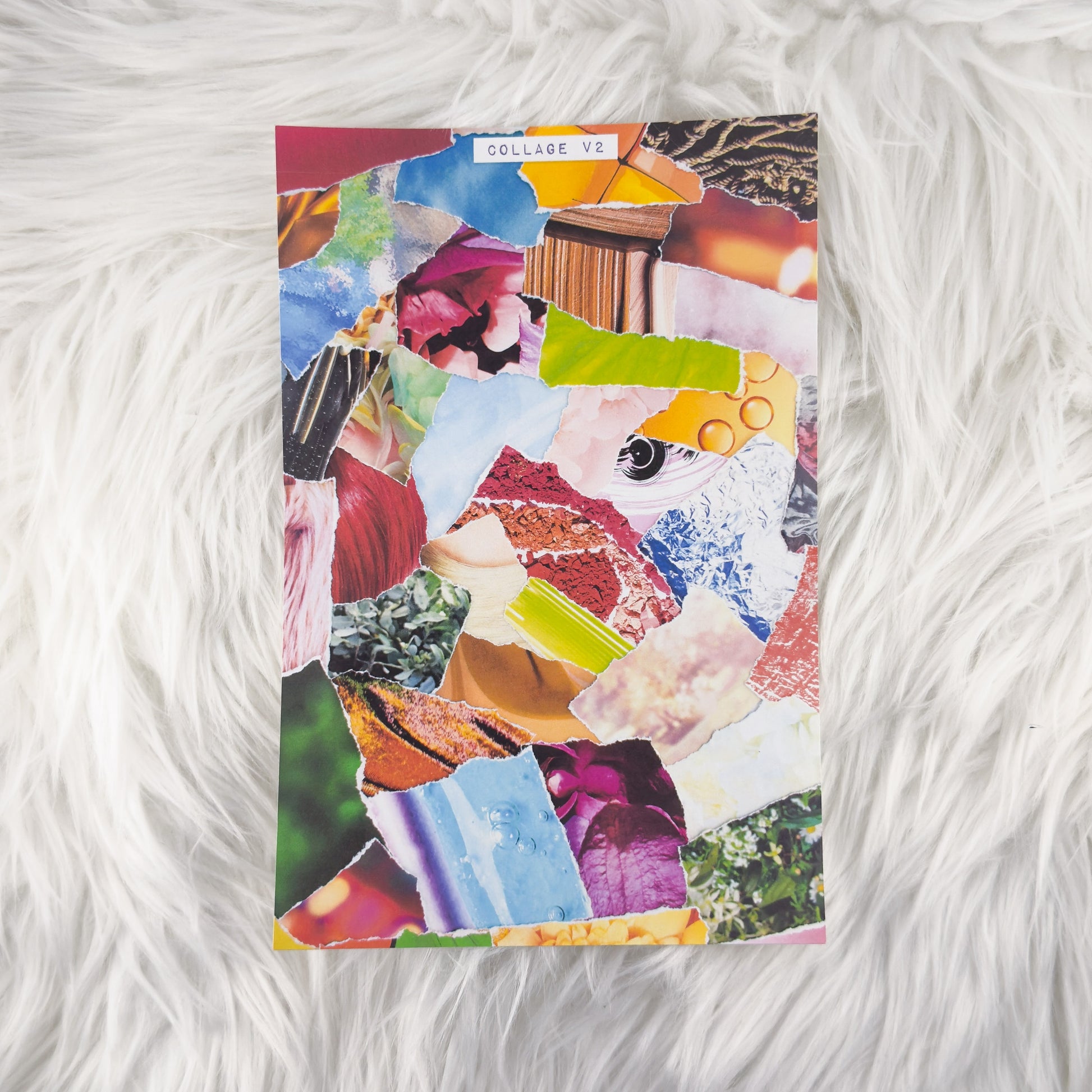 Collage V2 - A5 Matte Sticker Paper