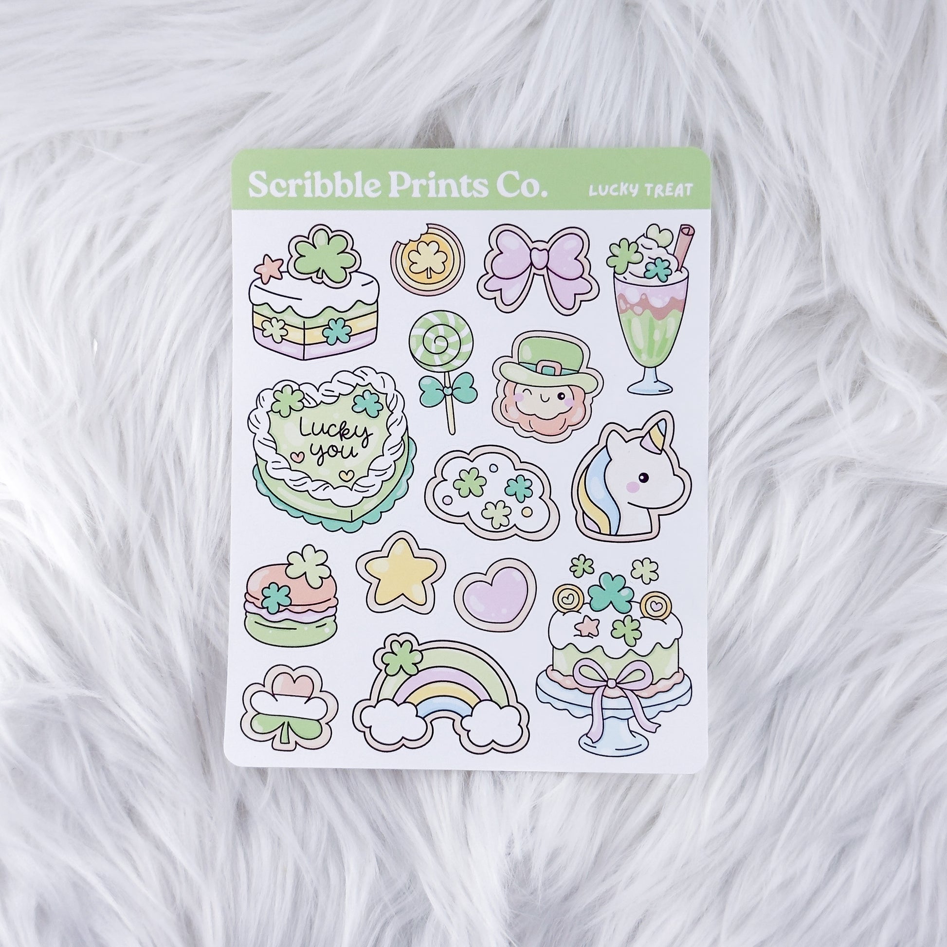 Lucky Treat – Deco // Matte Journal Stickers