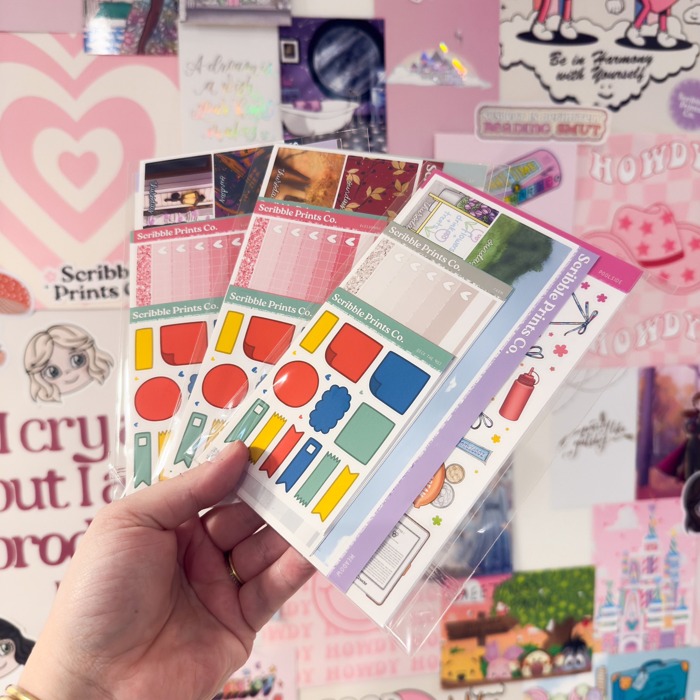 10 Pc. Monthly Sticker Grab Bag