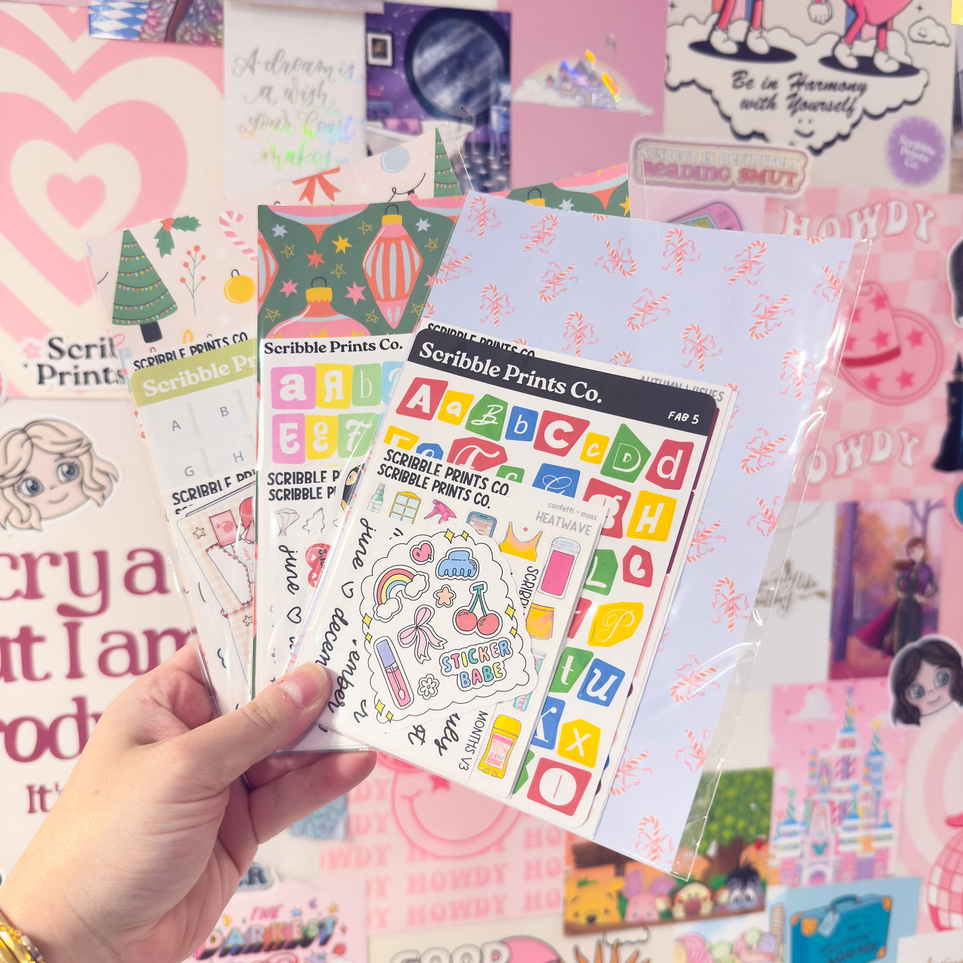 Matte Misfit Sticker Grab Bag