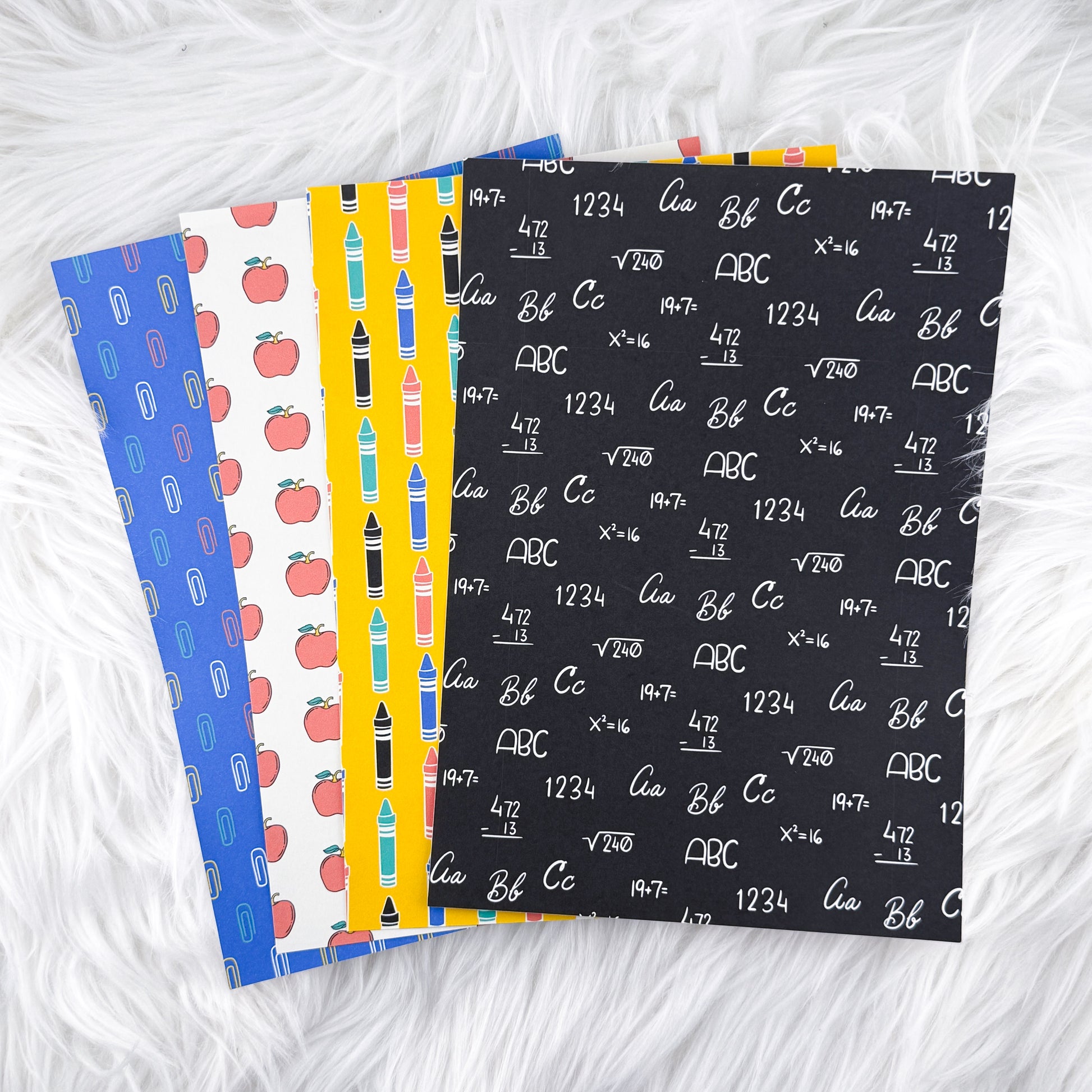 School Days - A5 Matte Sticker Paper (Set of 4)