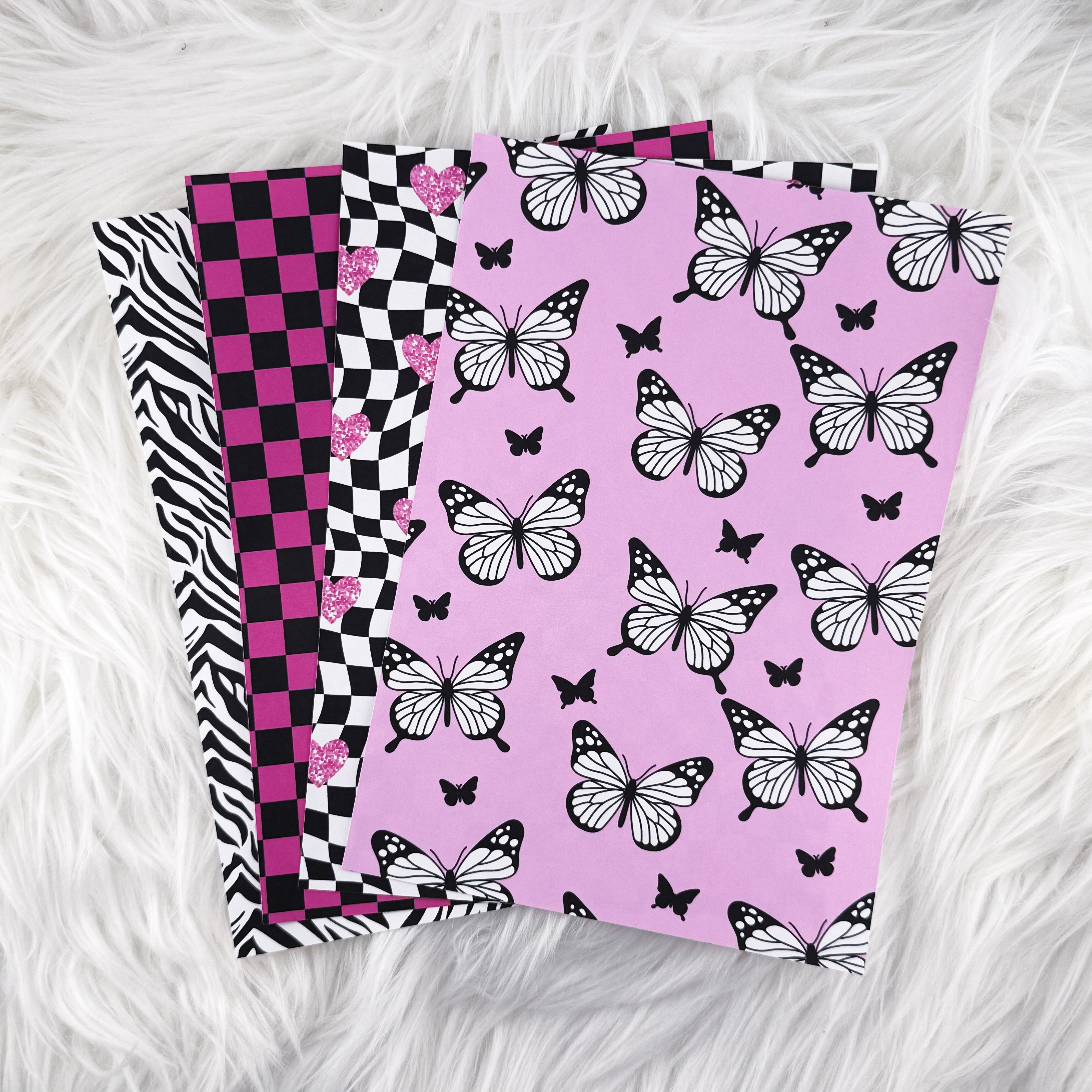 Punk Princess V1 - A5 Matte Sticker Paper (Set of 4)