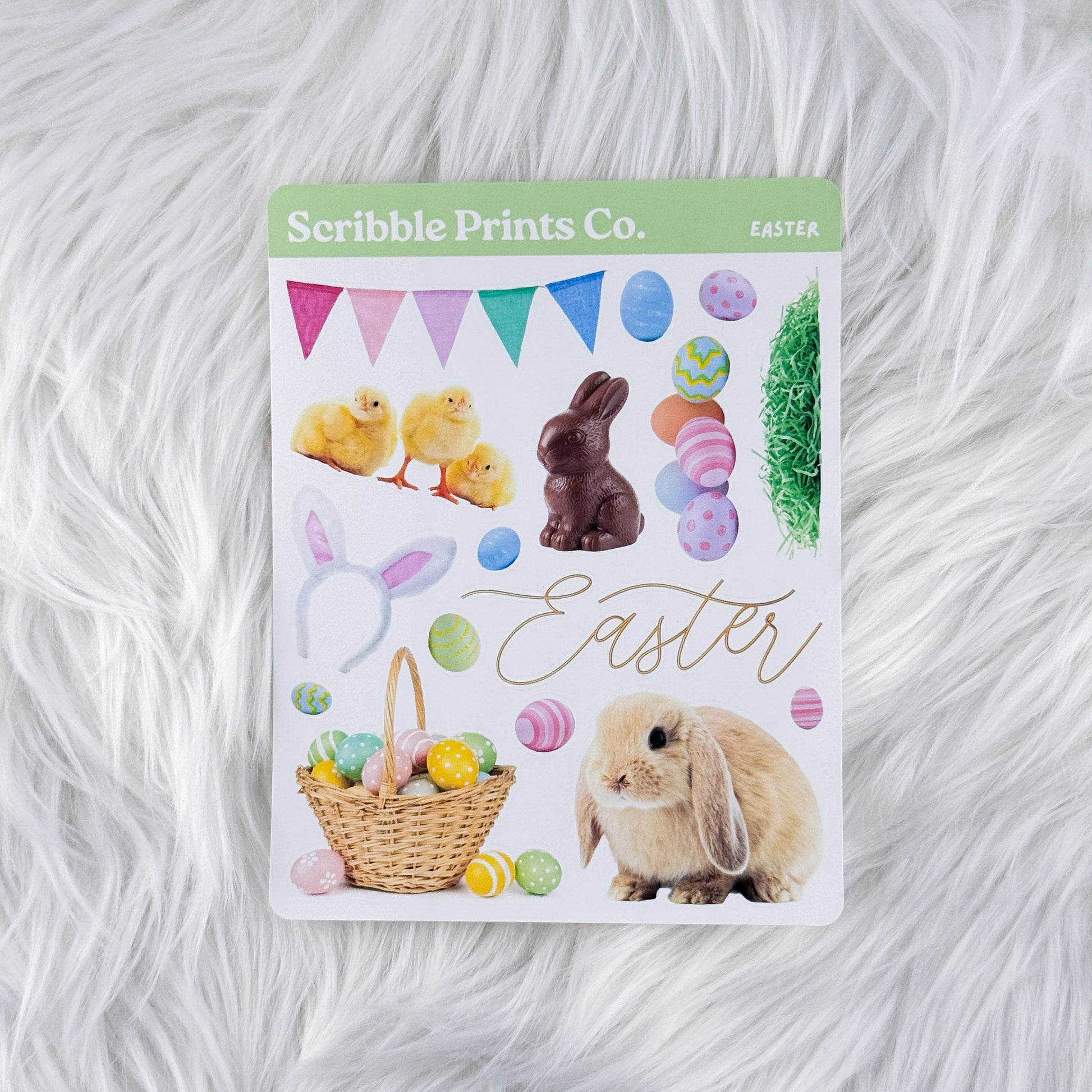 Easter – Journal Deco // Matte Stickers