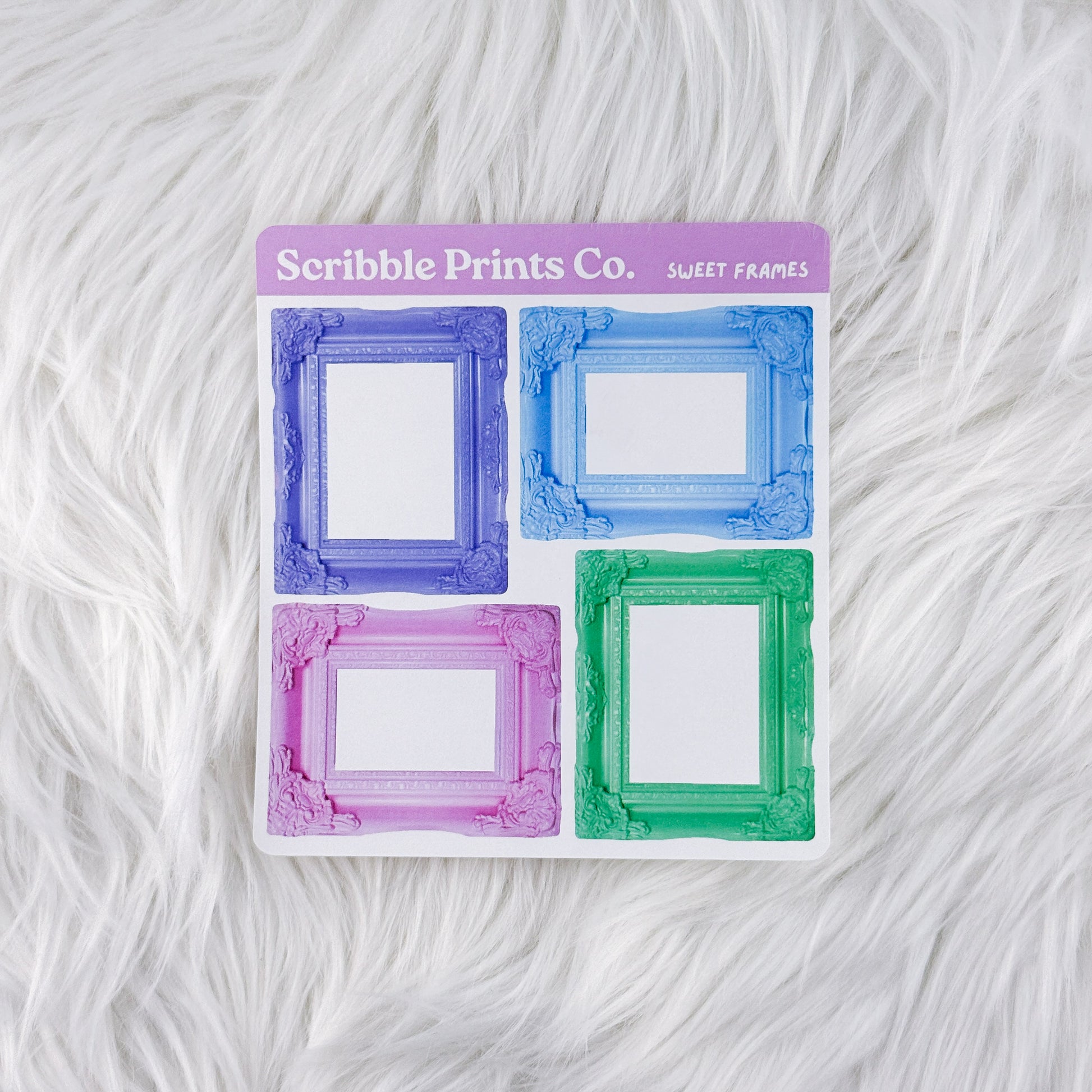 Sweet Frames – Deco // Matte Journal Stickers