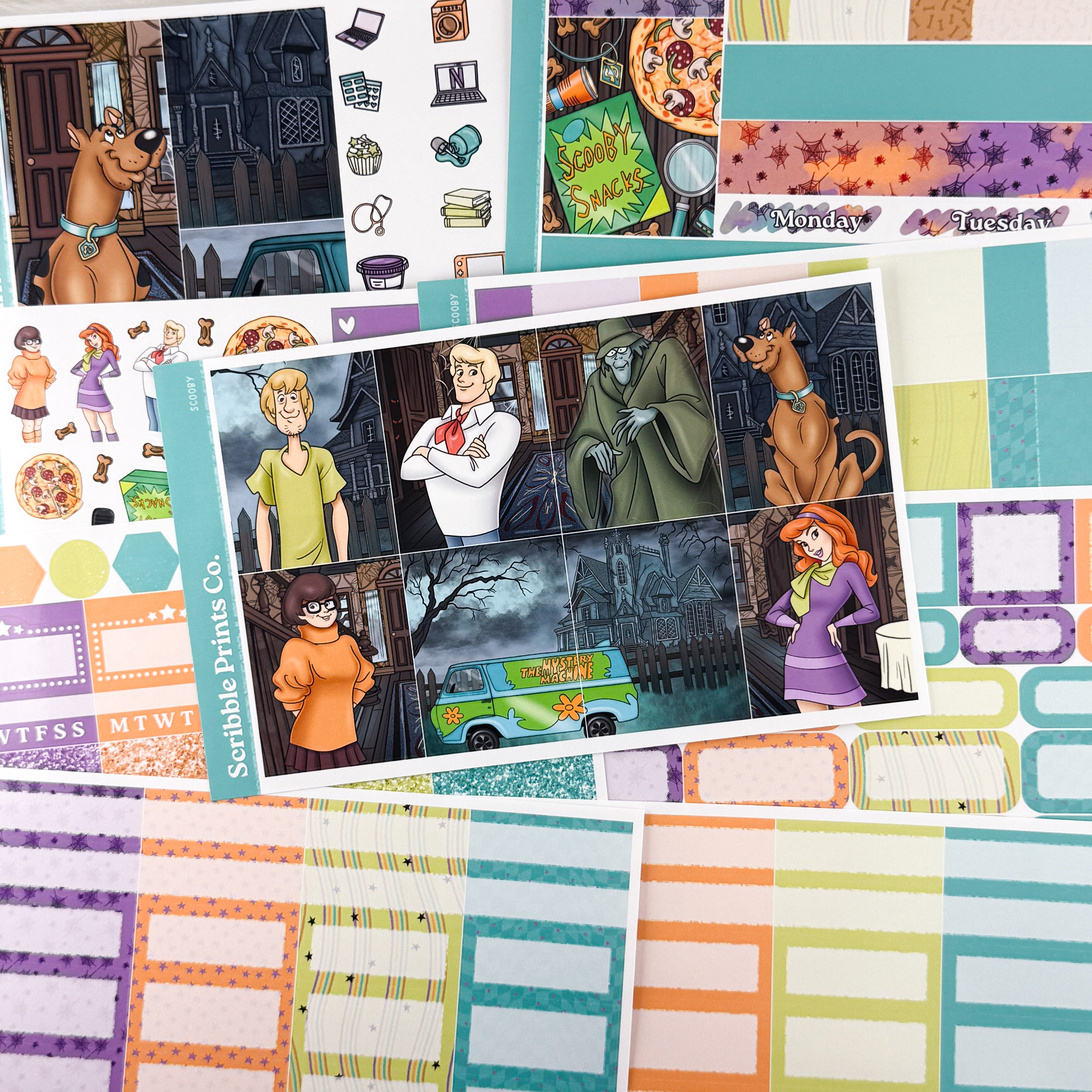 Scooby – Glossy Weekly Planner Kit