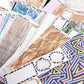 Journaling Base - 60+ Pattern Options! // Matte Stickers