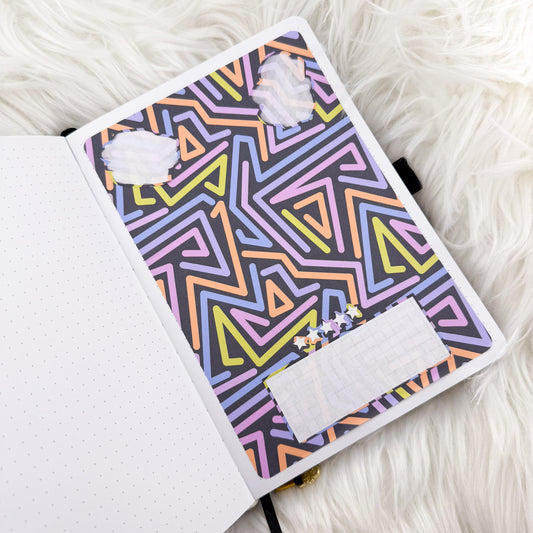 Journaling Base - 60+ Pattern Options! // Matte Stickers