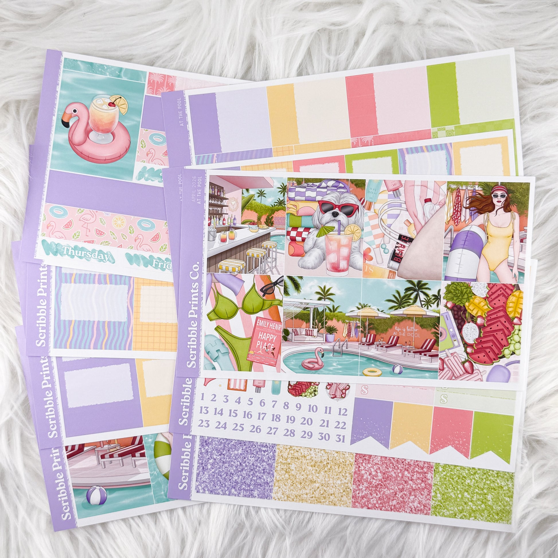 Weekly Planner Stickers - SPC Sticker Club