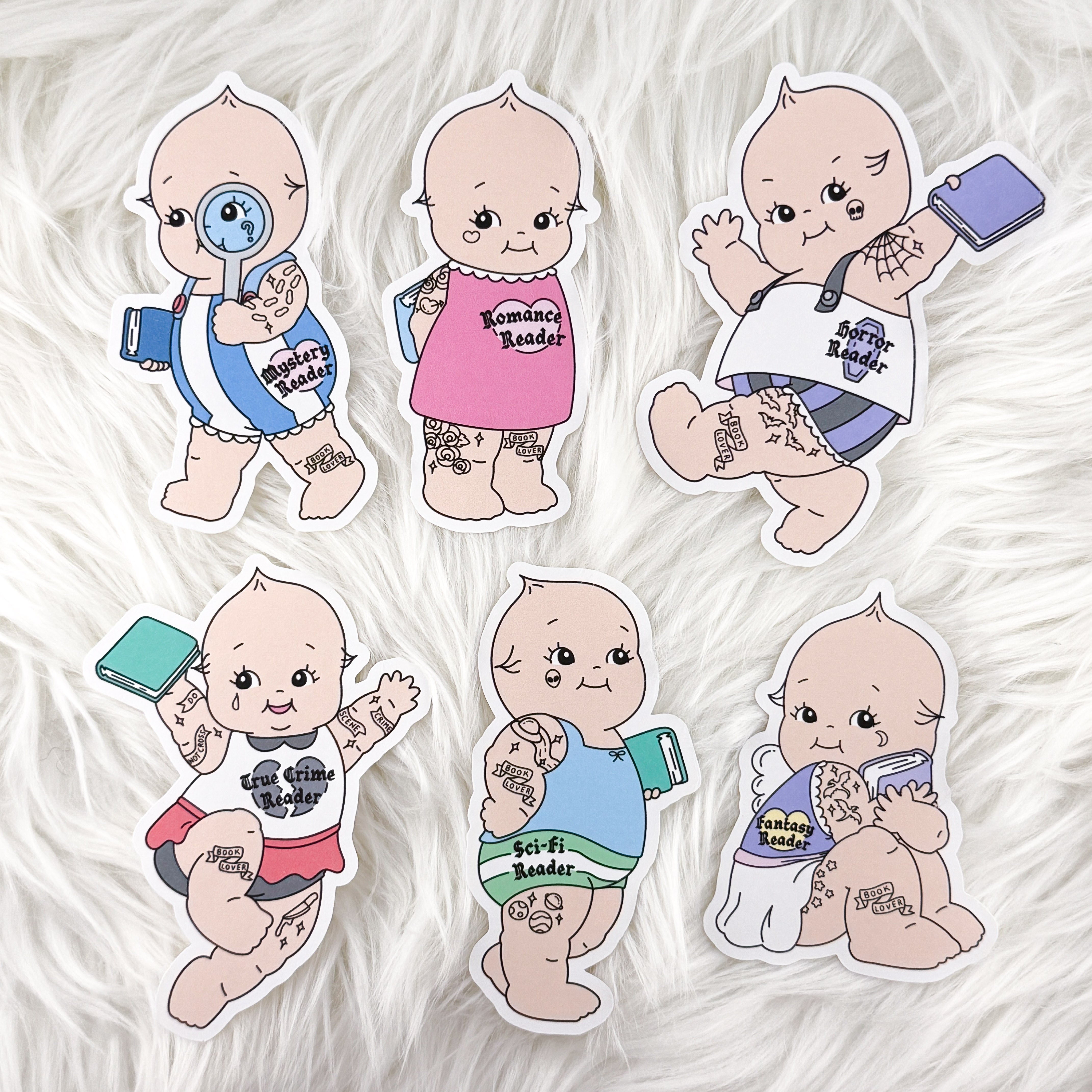 Bookish Babies Bundle // Matte Journal Stickers