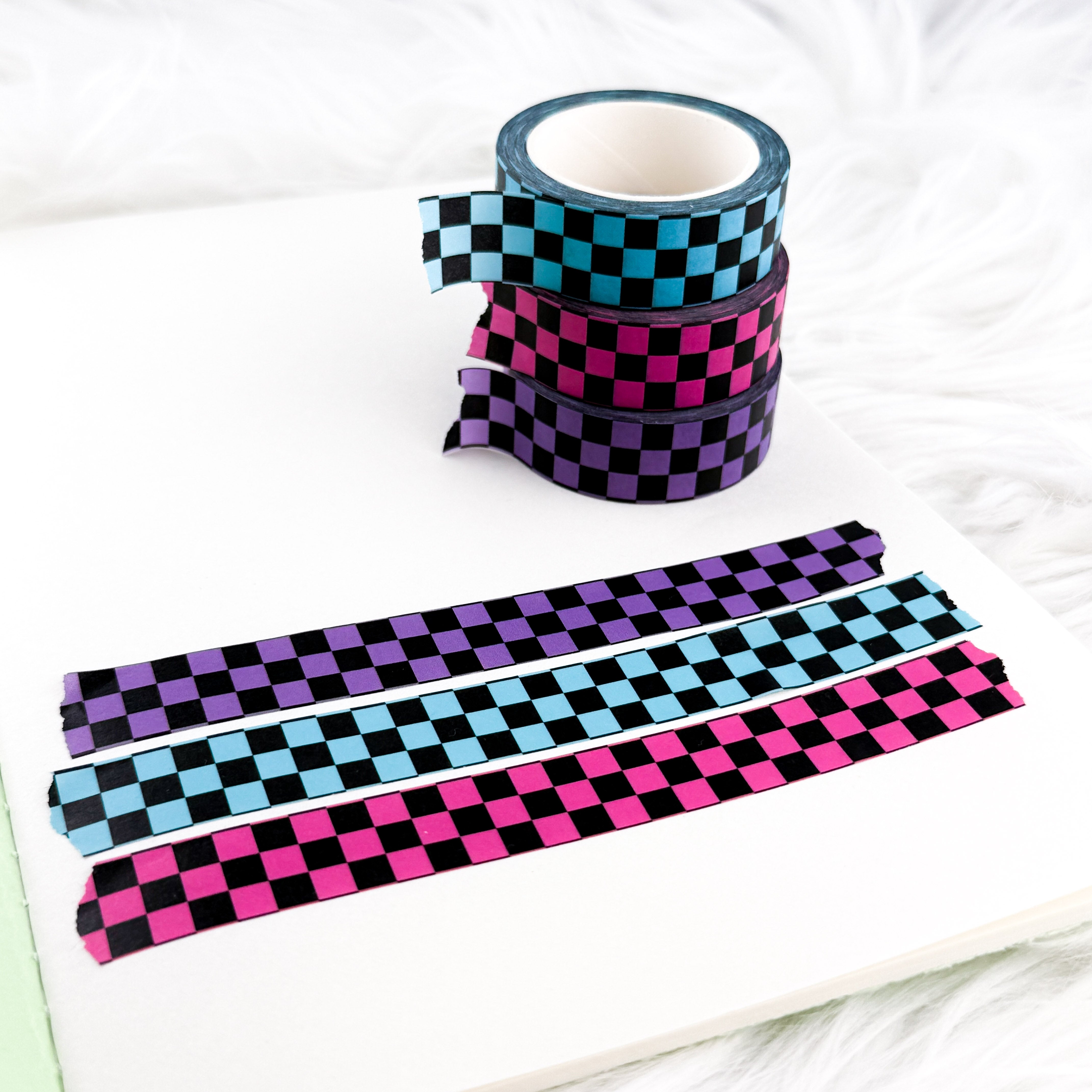 Checker - 15mm Decorative Washi Tape