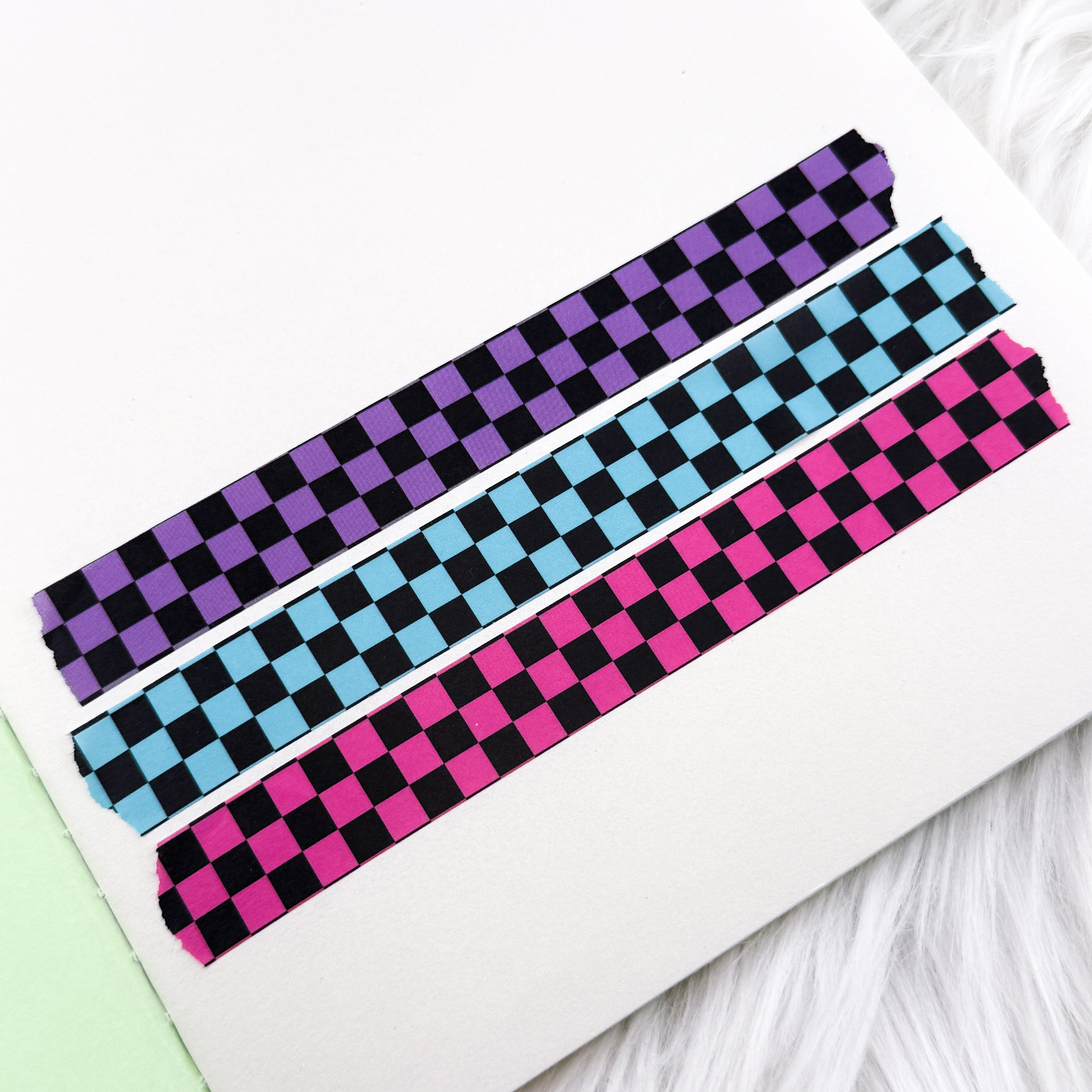 Checker - 15mm Decorative Washi Tape