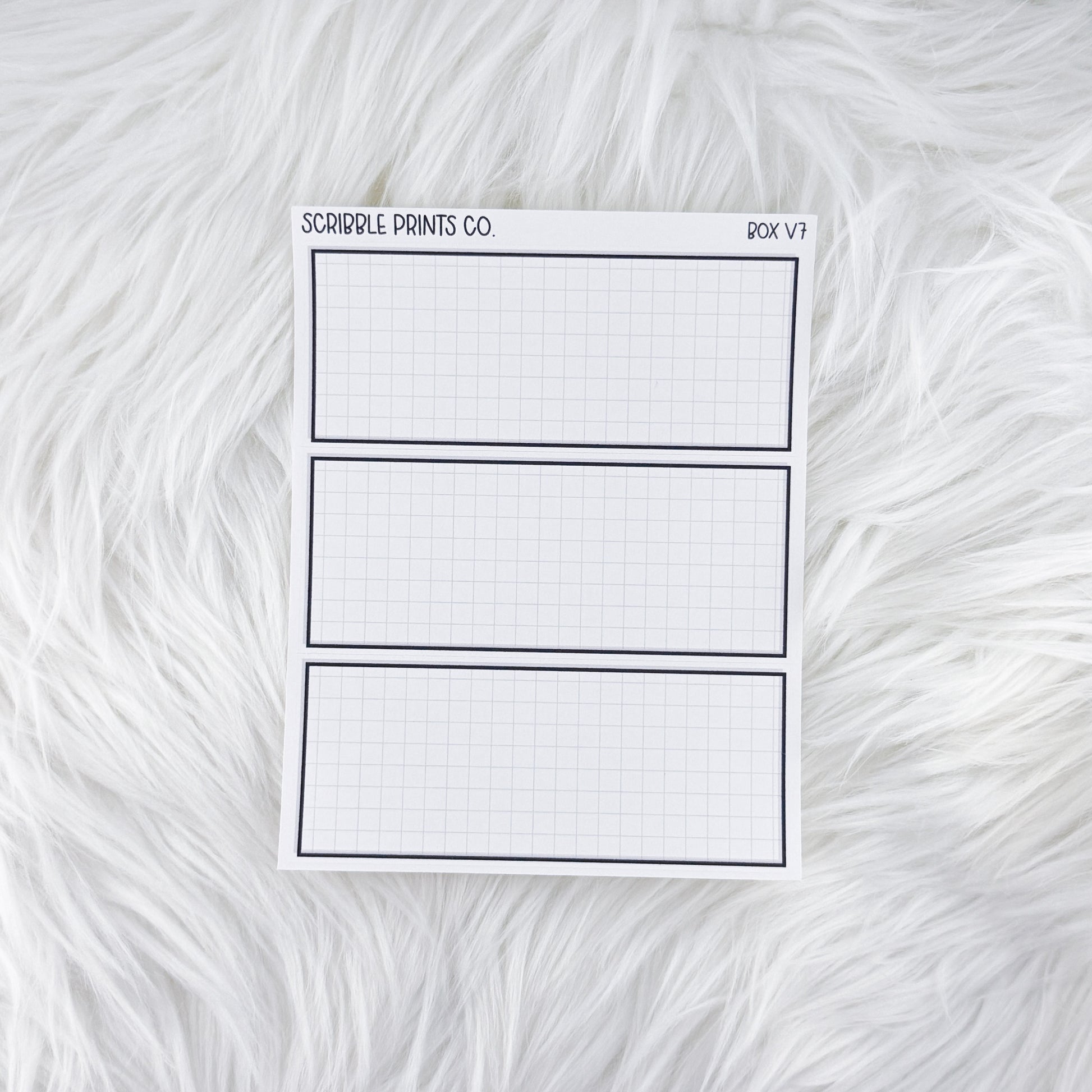 Box V7 // Matte Reading Journal Stickers