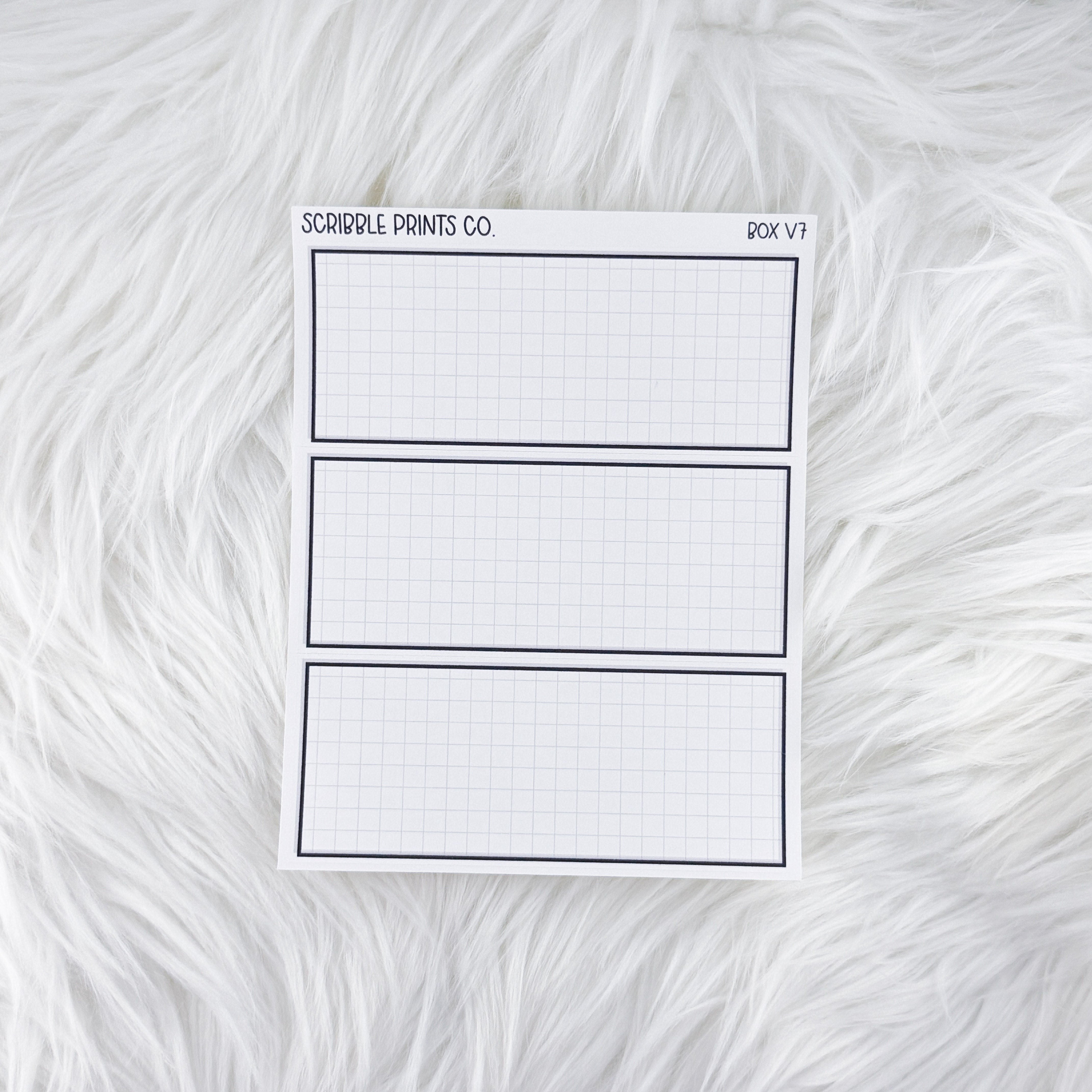 Box V7 // Matte Reading Journal Stickers