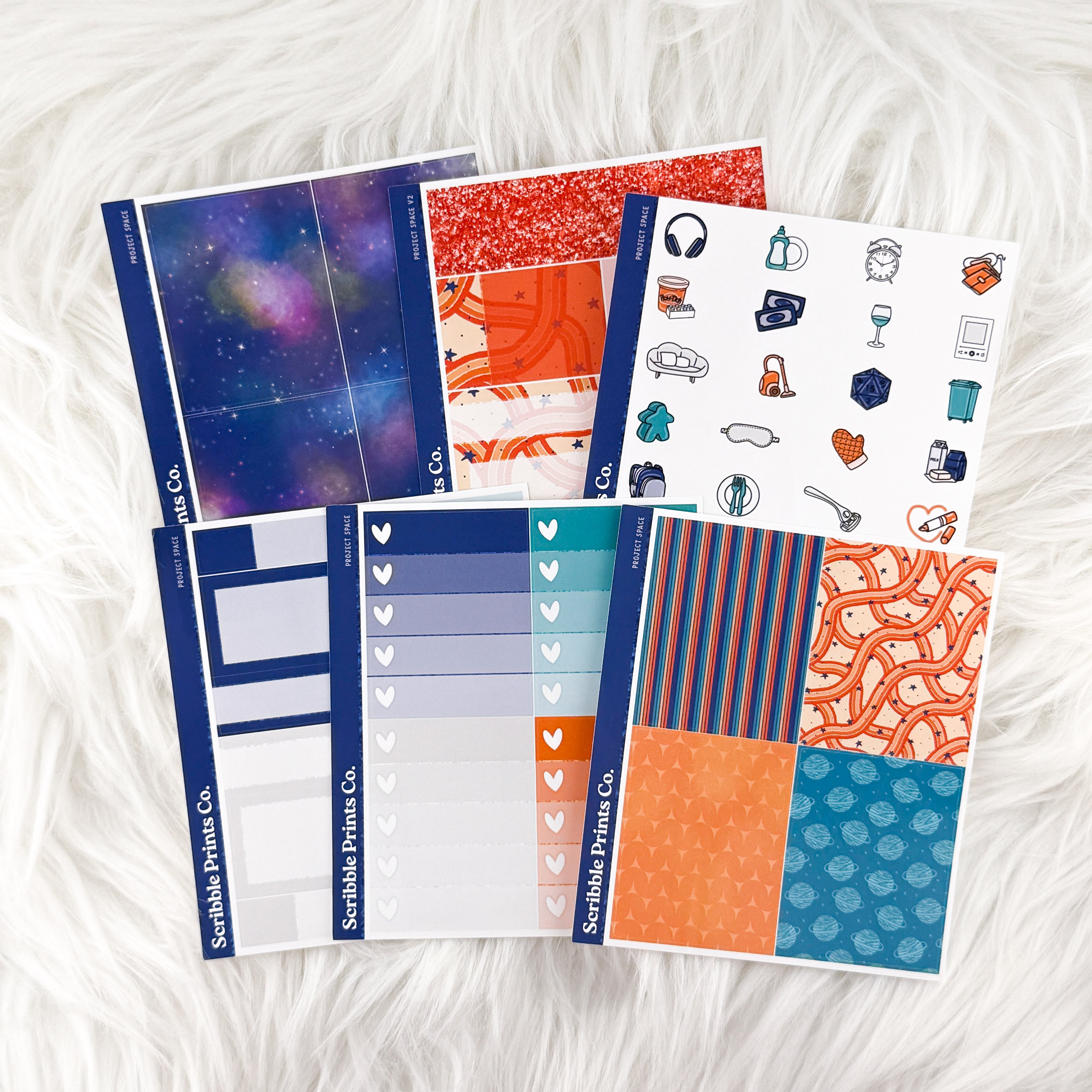 Project Space – Glossy Weekly Kit Add-Ons