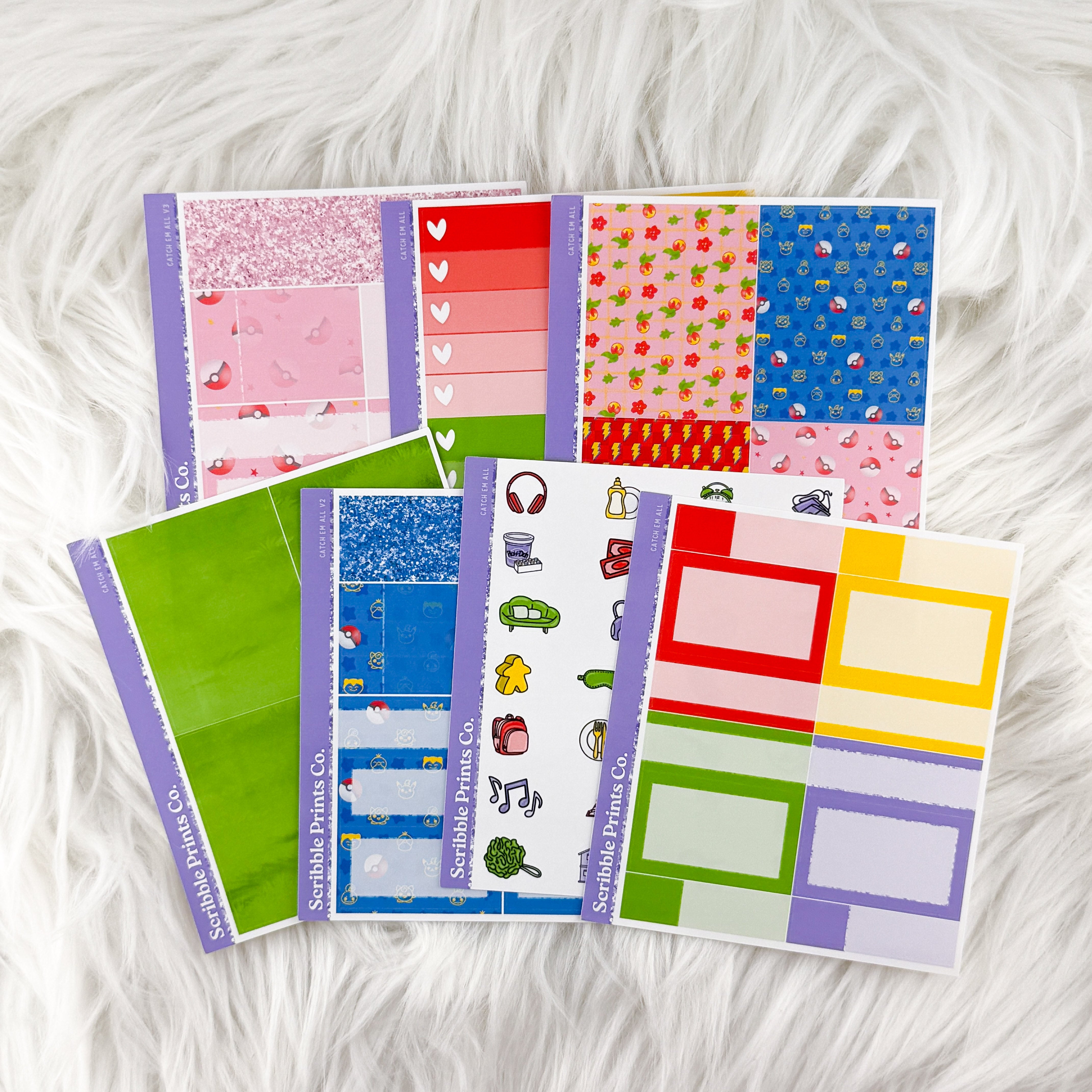 Catch Em All – Glossy Weekly Kit Add-Ons