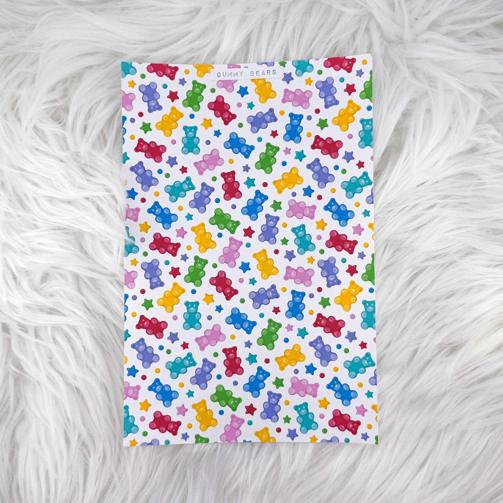 Gummy Bears - A5 Matte Sticker Paper