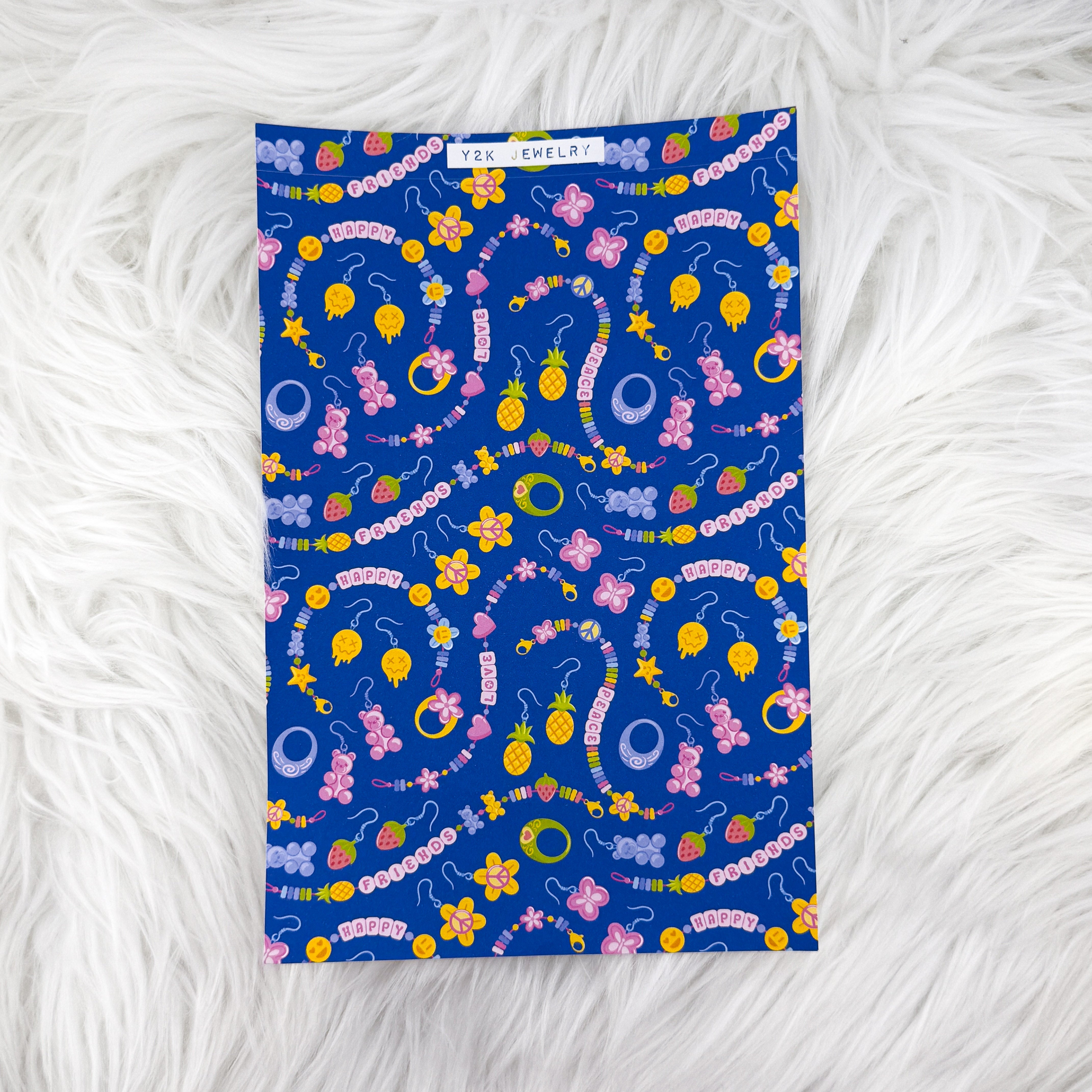 Y2K Jewelry - A5 Matte Sticker Paper