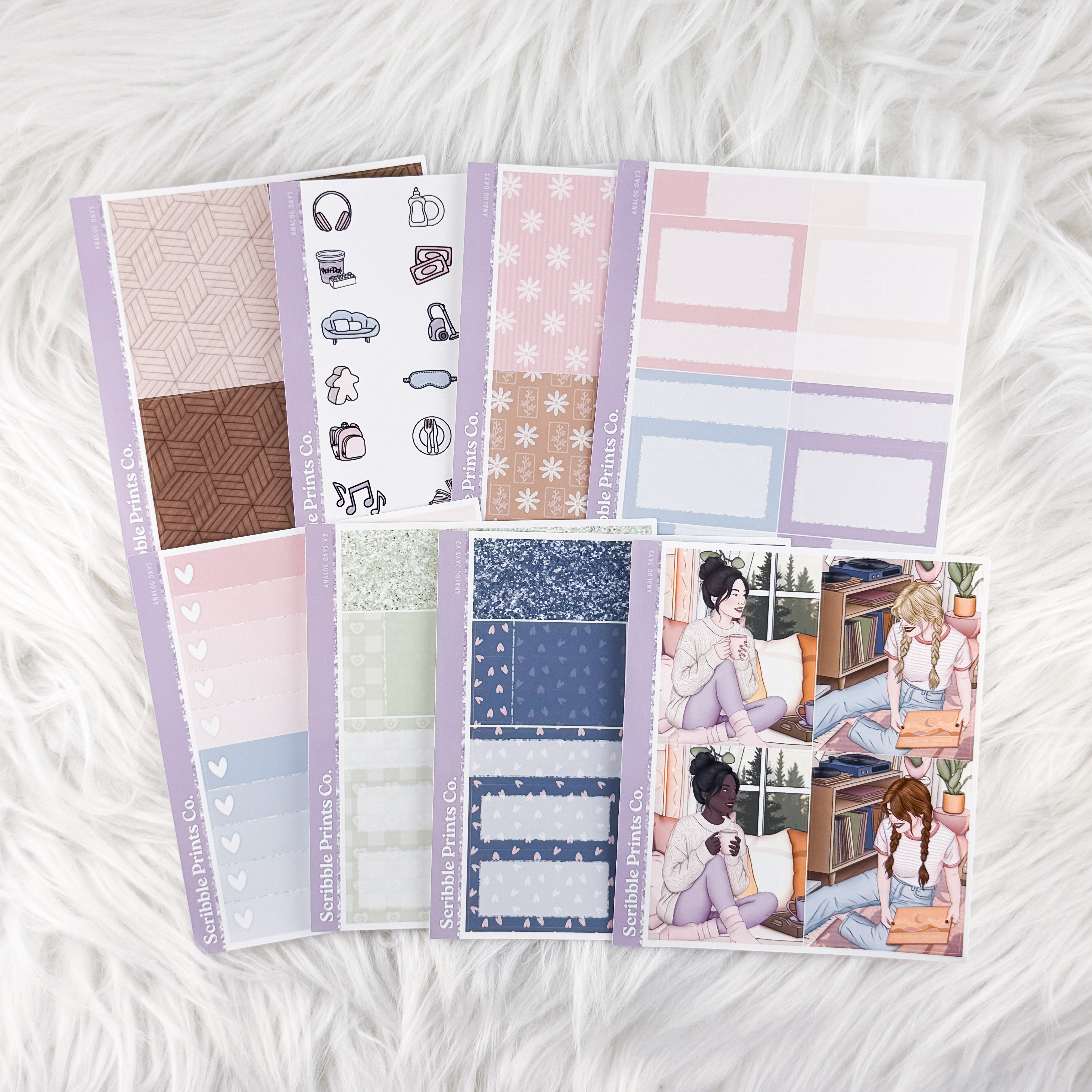 Analog Days – Glossy Weekly Kit Add-Ons