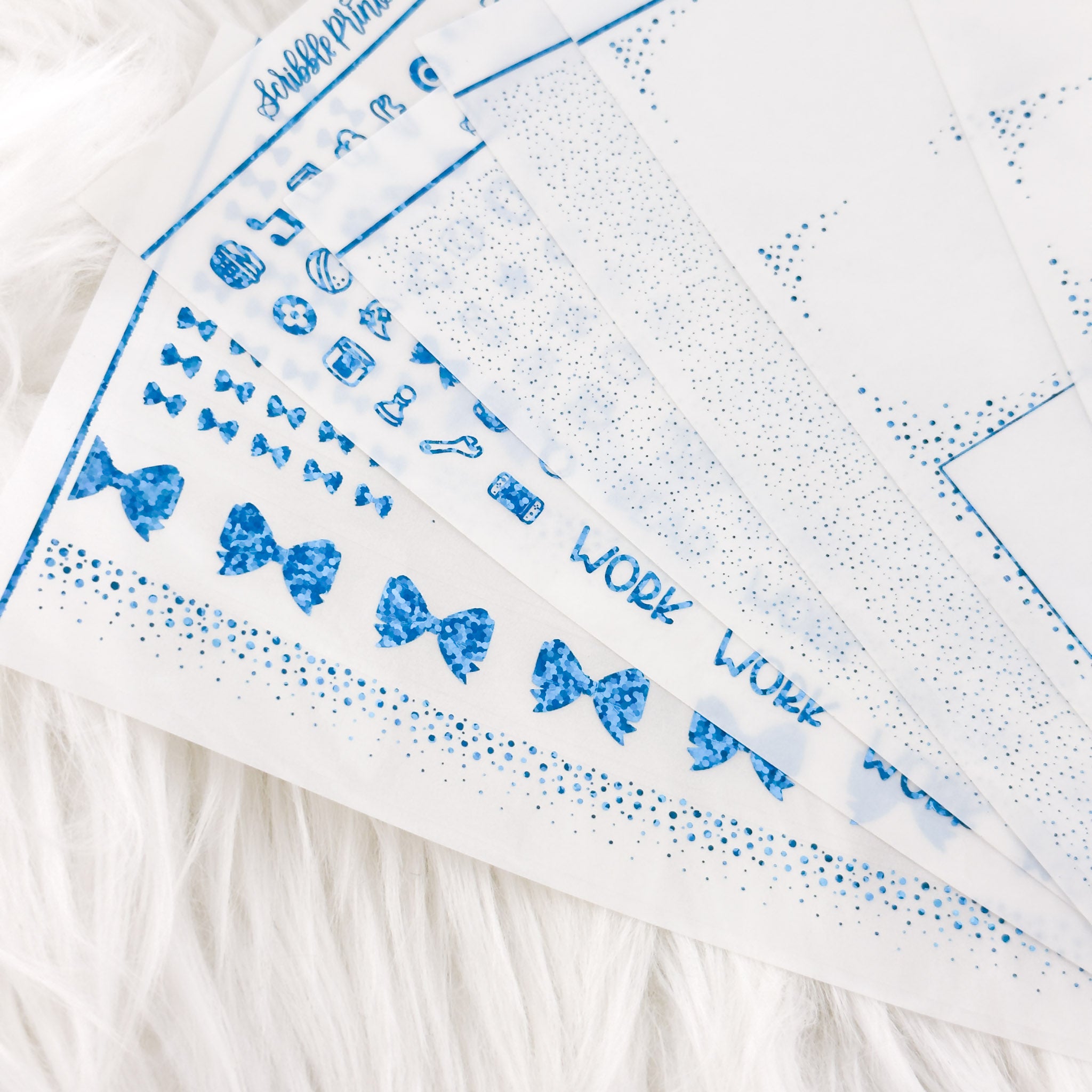Confetti V2 - Foil BundleSparkly Mid Blue
