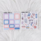 Summer Cruisin' – Matte Hobonichi Cousin Weekly Sticker Kit