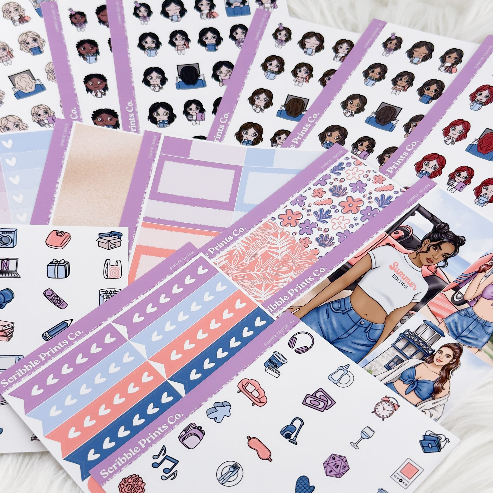 Summer Cruisin' – Glossy Weekly Kit Add-Ons