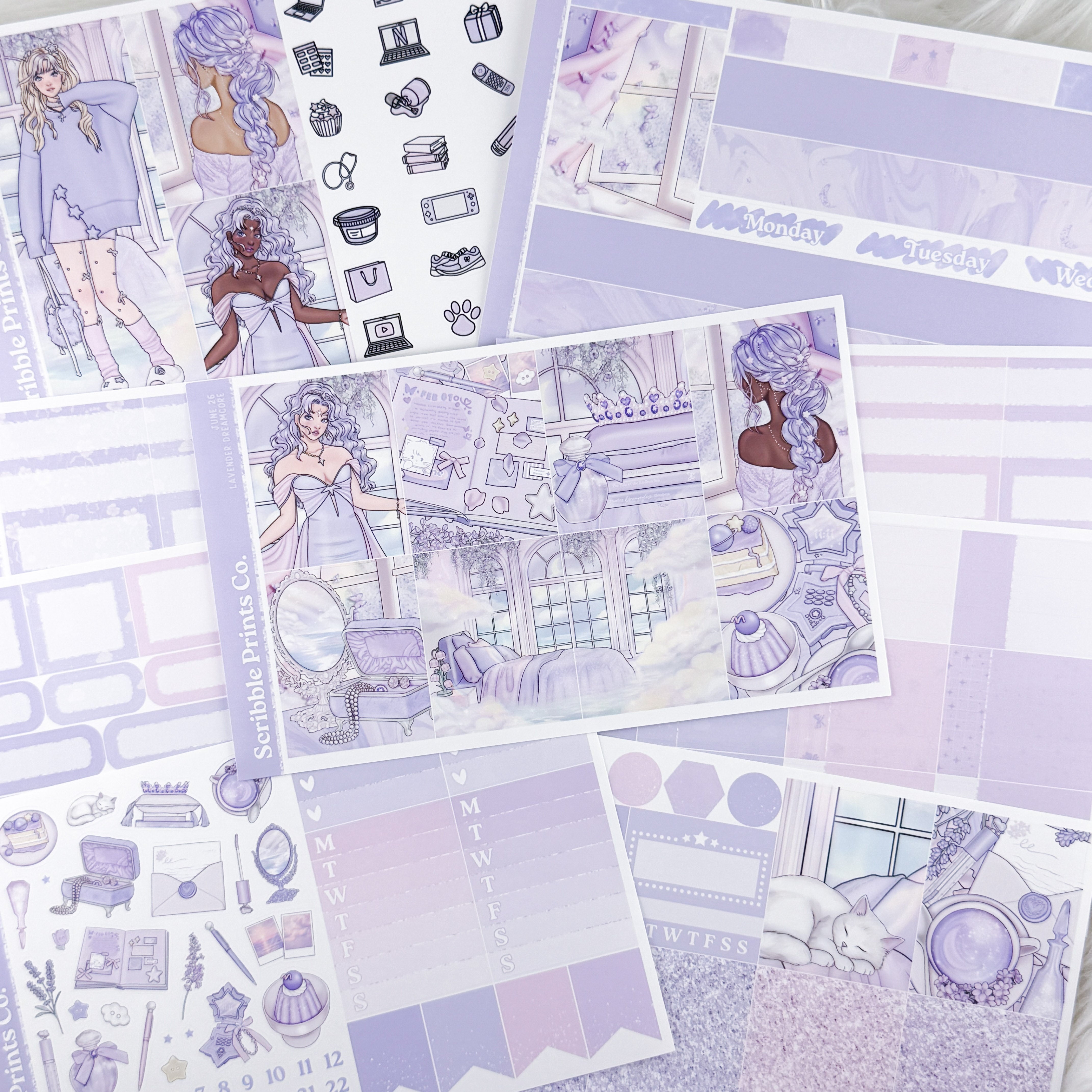 Weekly Planner Stickers - SPC Sticker Club