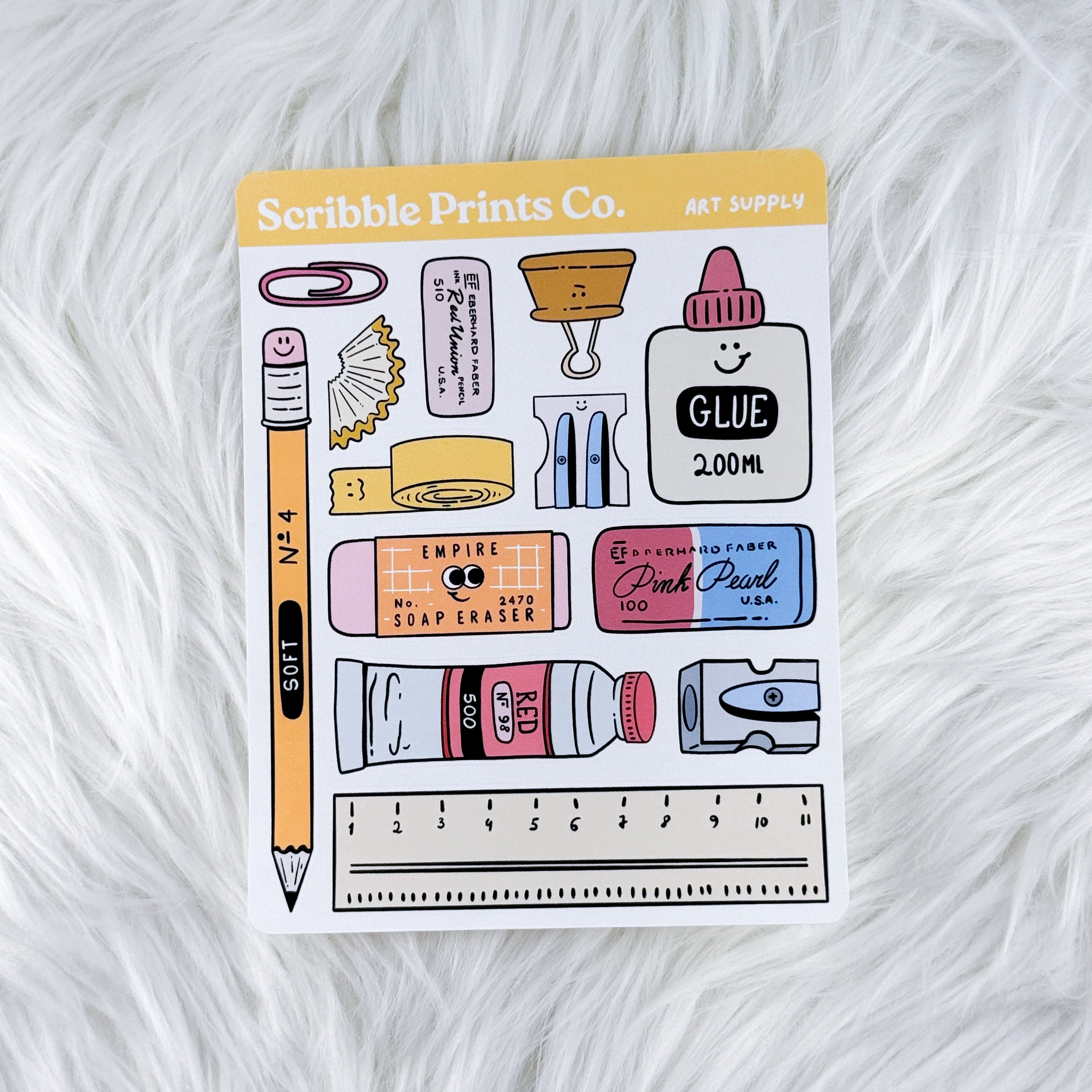Art Supply – Deco // Matte Journal Stickers