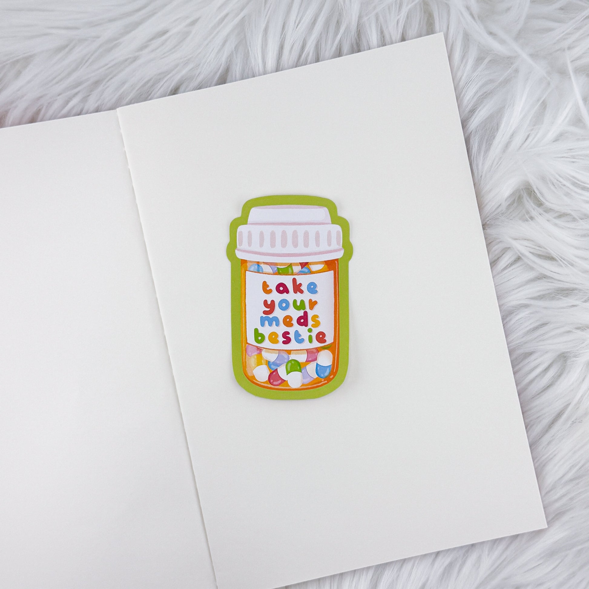 Take Meds – Journal Deco // Matte Sticker
