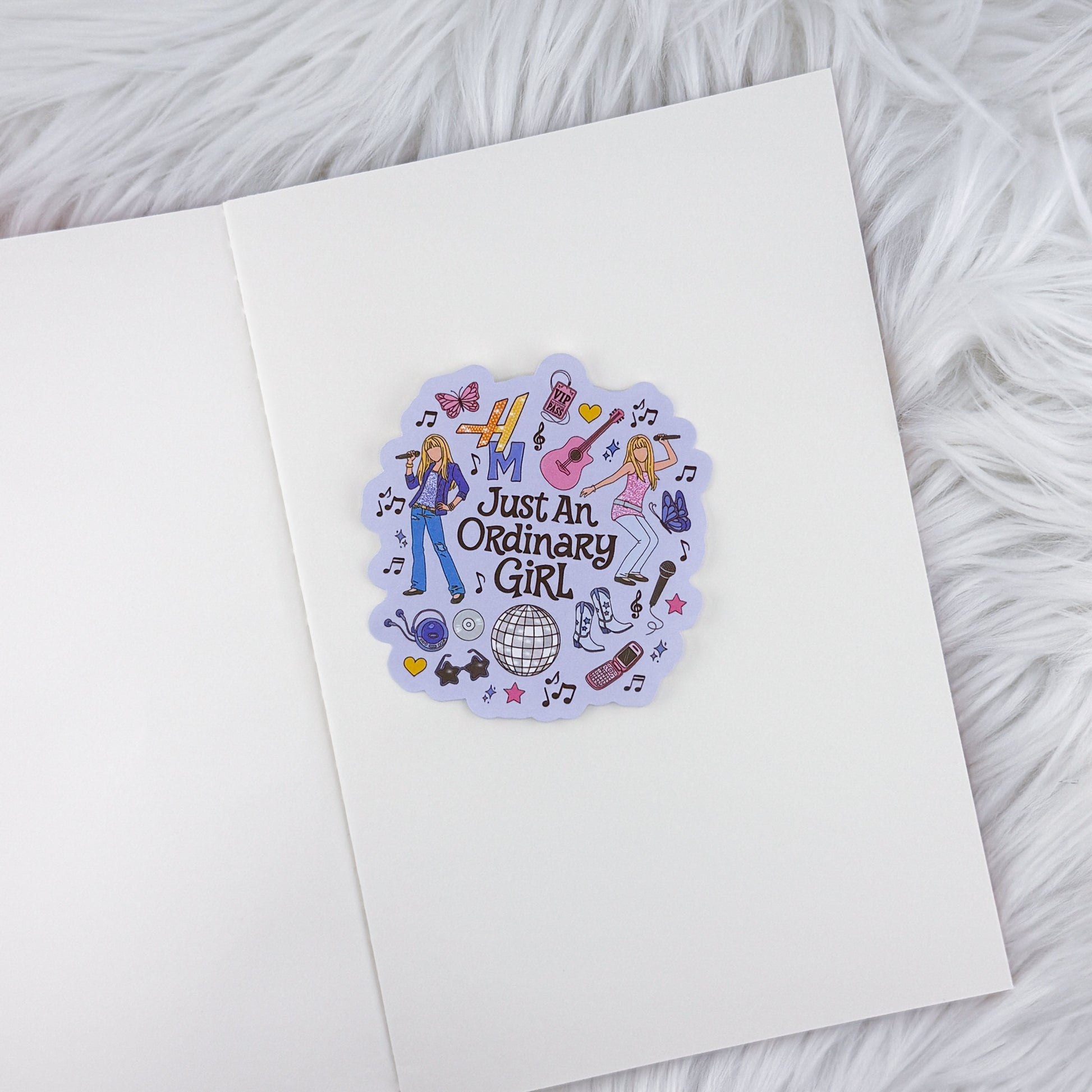 Hannah - Ordinary Girl – Journal Deco // Matte Sticker