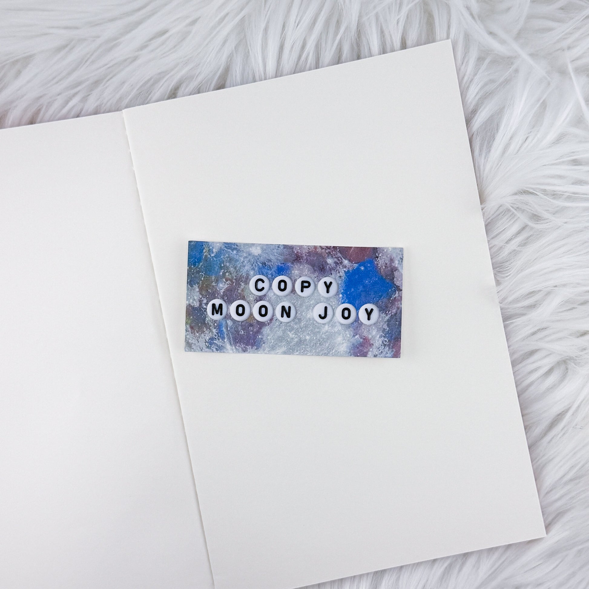 Copy Moon Joy – Journal Deco // Matte Sticker