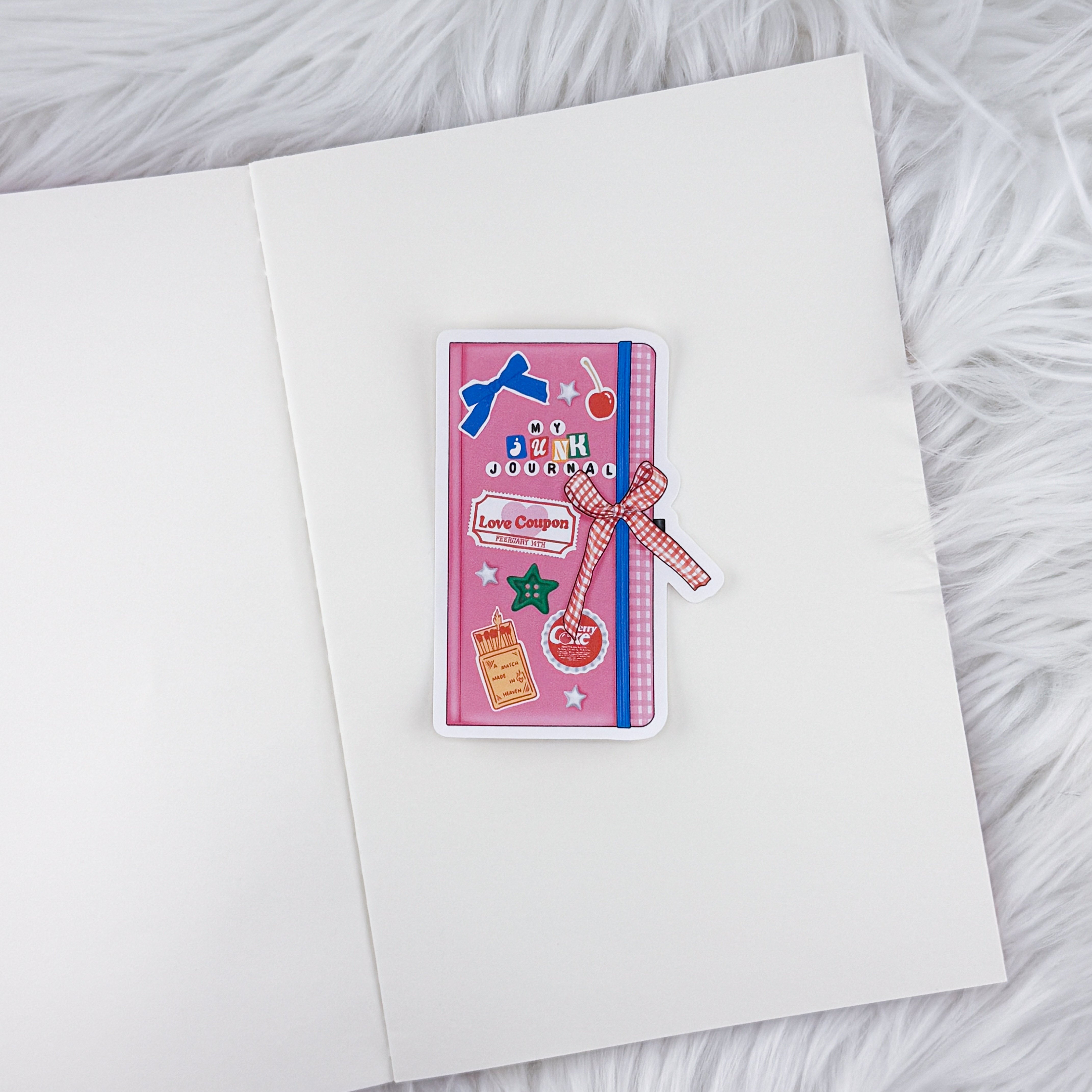 My Junk Journal // Large Matte Deco Sticker for Journals