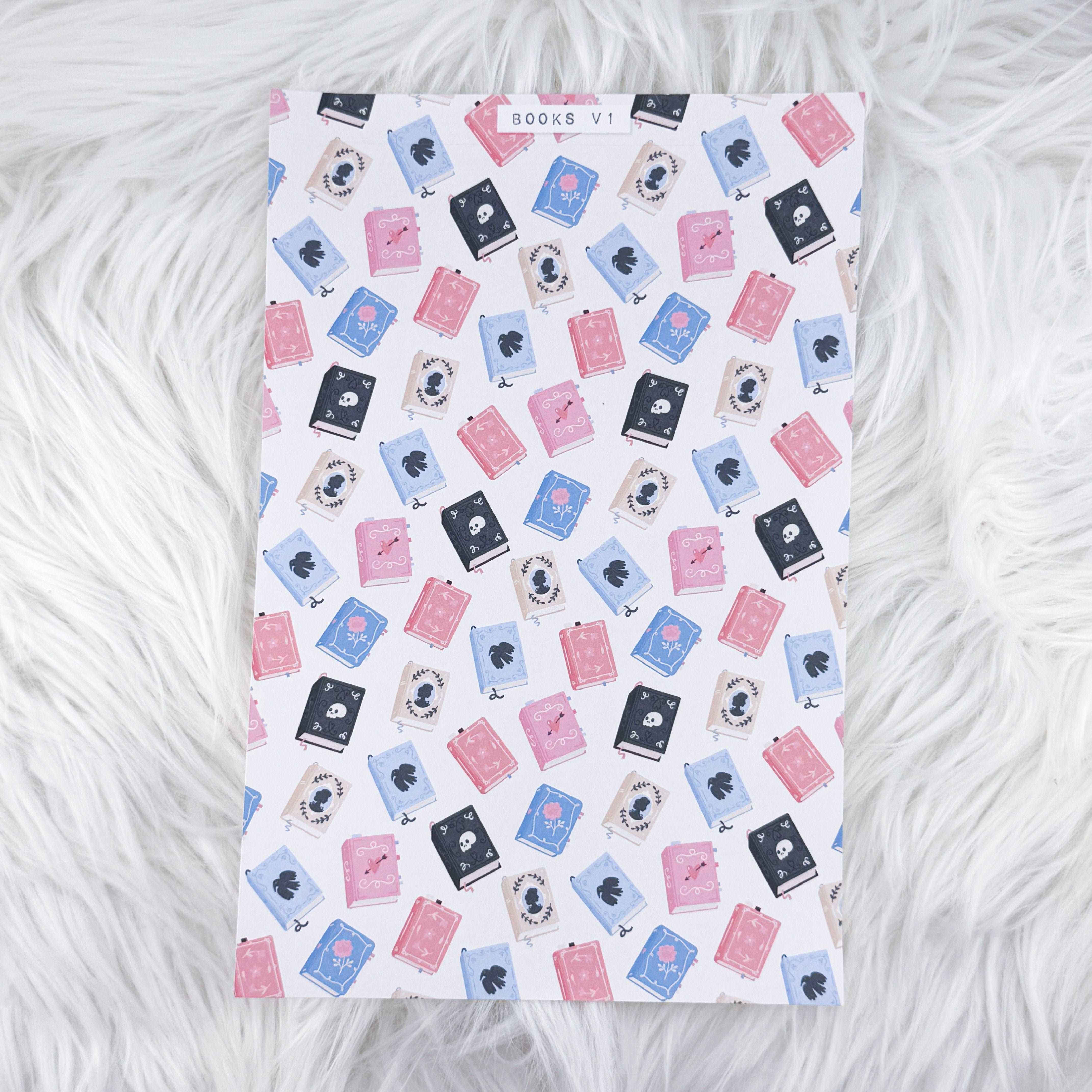 Books V1 - A5 Matte Sticker Paper
