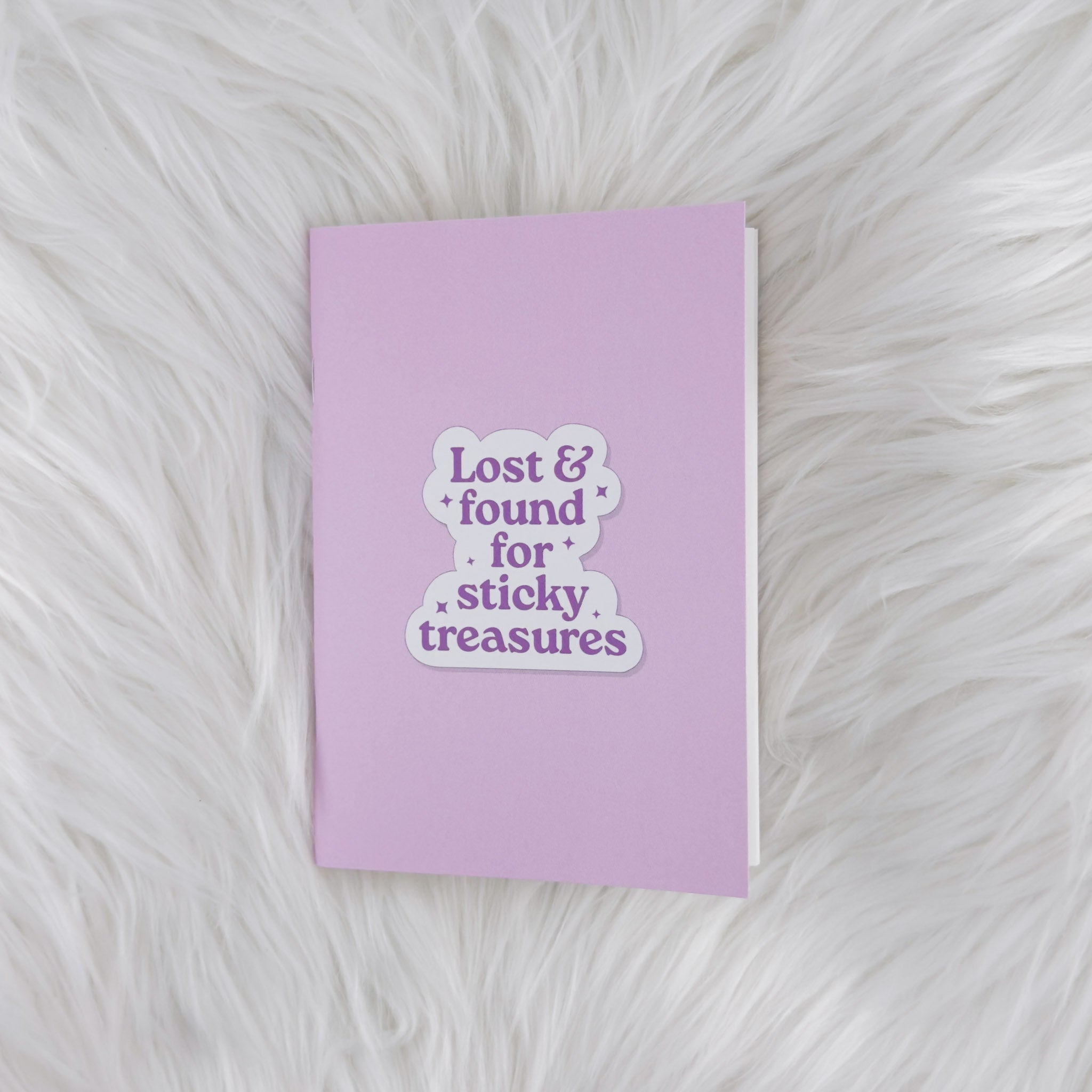 A6 Reusable Sticker Book – Lavender Magic