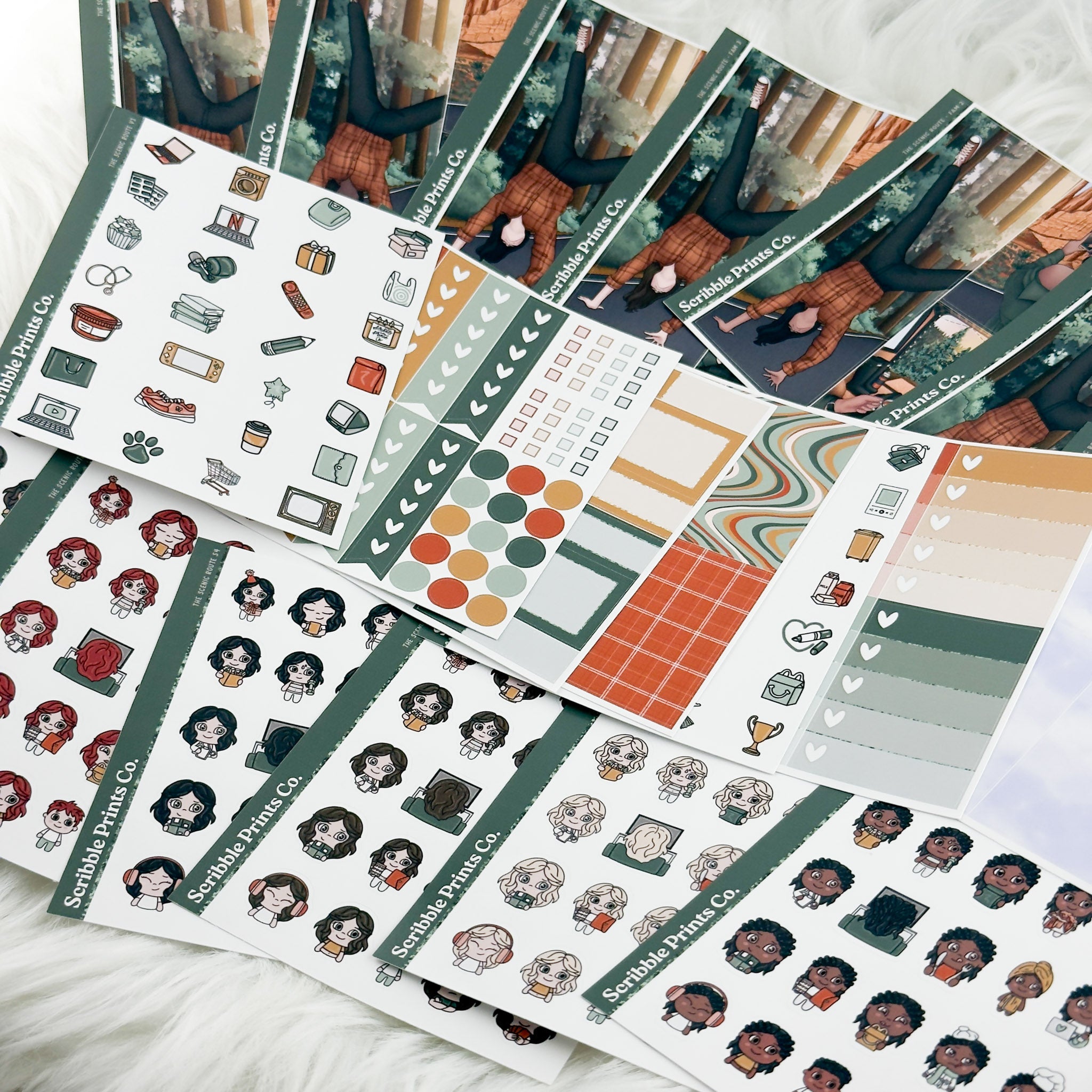 The Scenic Route – Glossy Weekly Kit Add-Ons